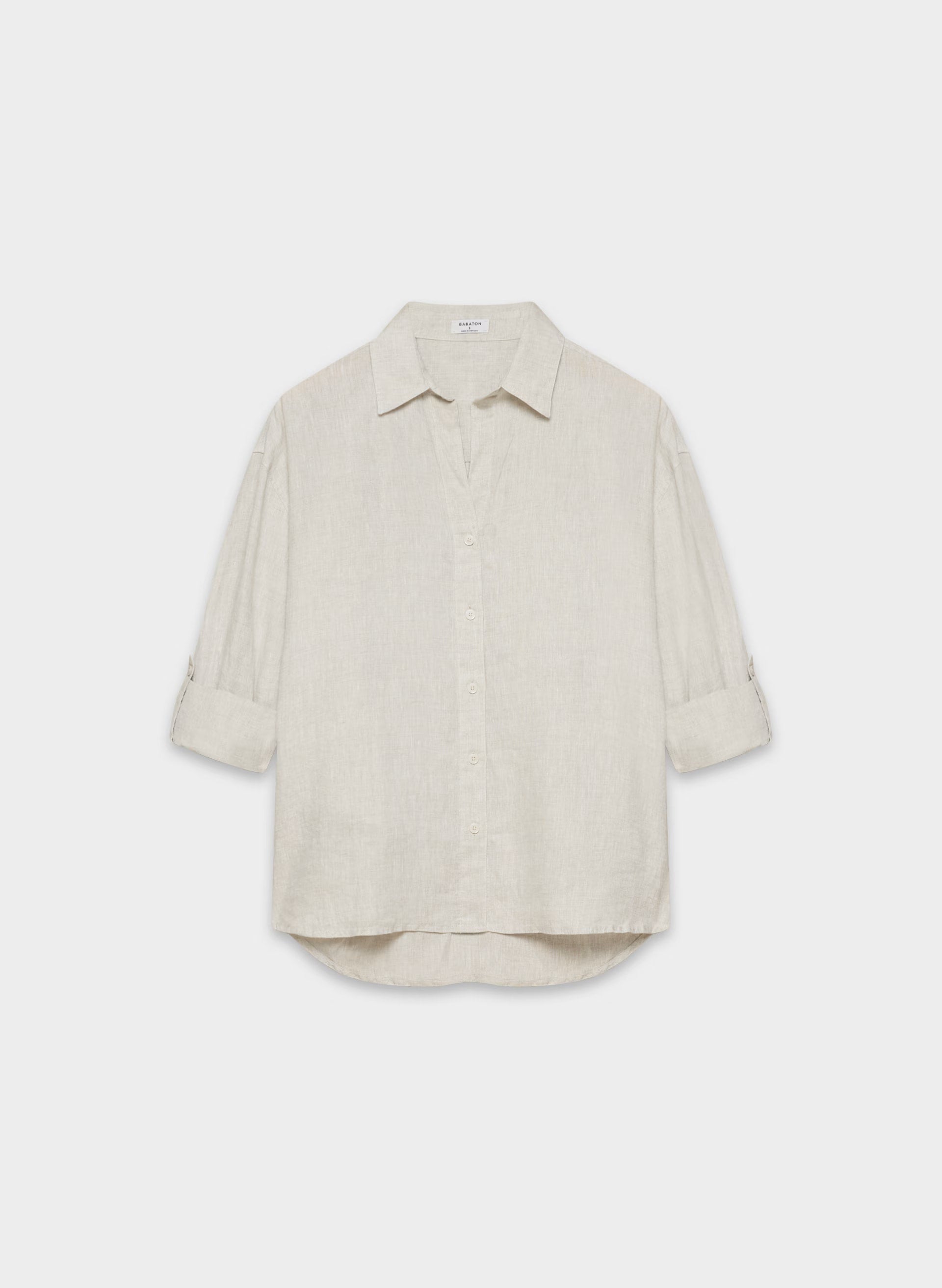 Archive Linen Shirt - UNDYED ECRU