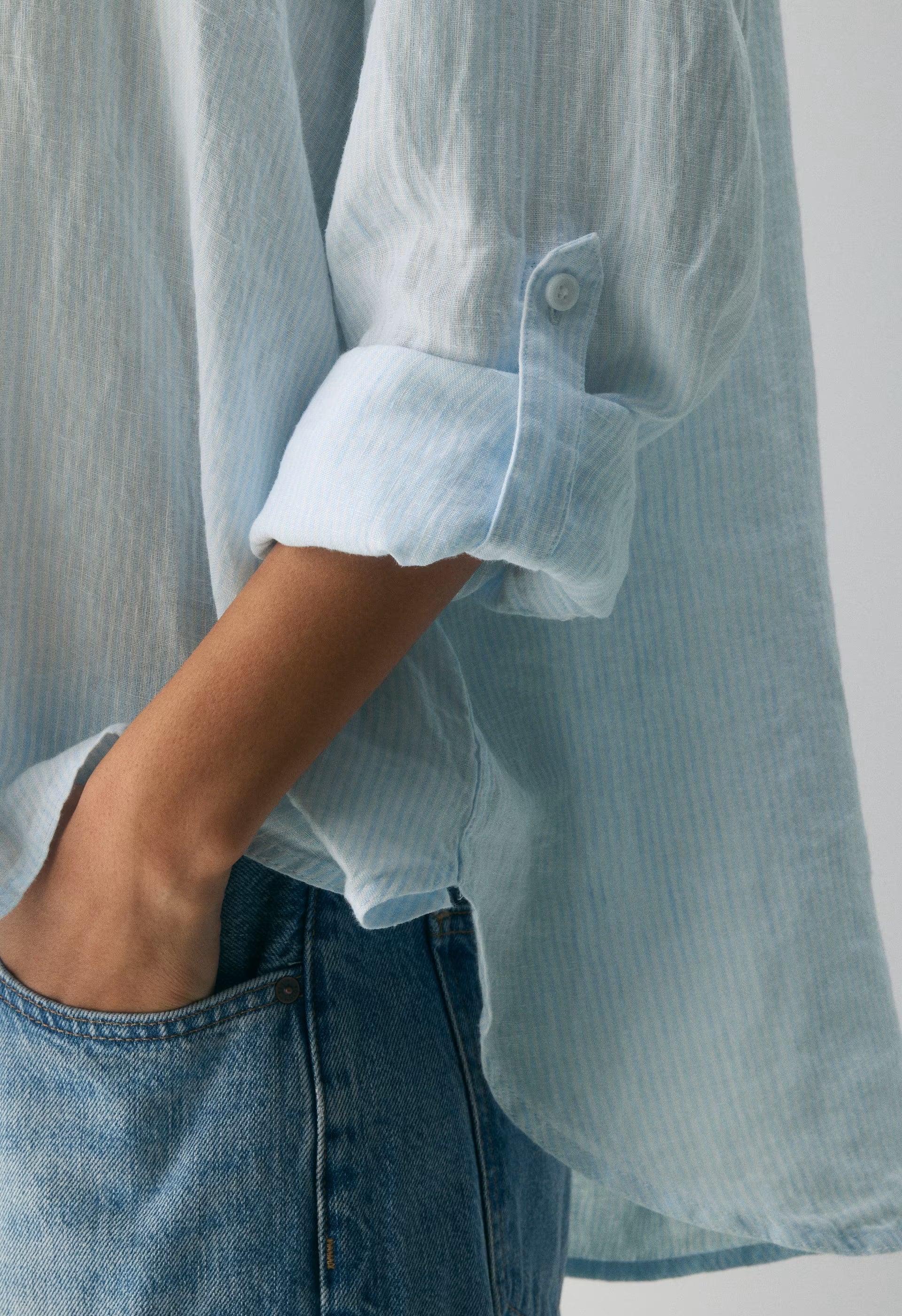 Archive Linen Shirt - MITCHELL ST W/ CNFWRB