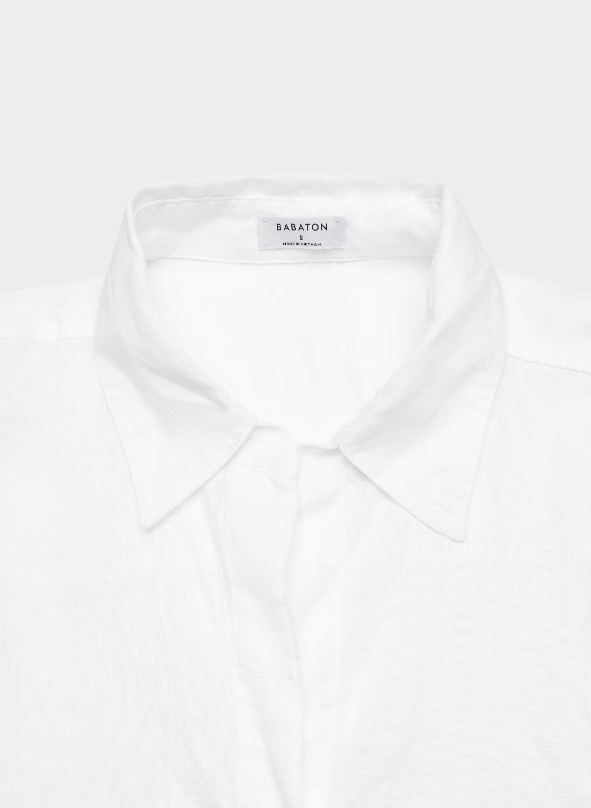 Archive Linen Shirt - WHITE