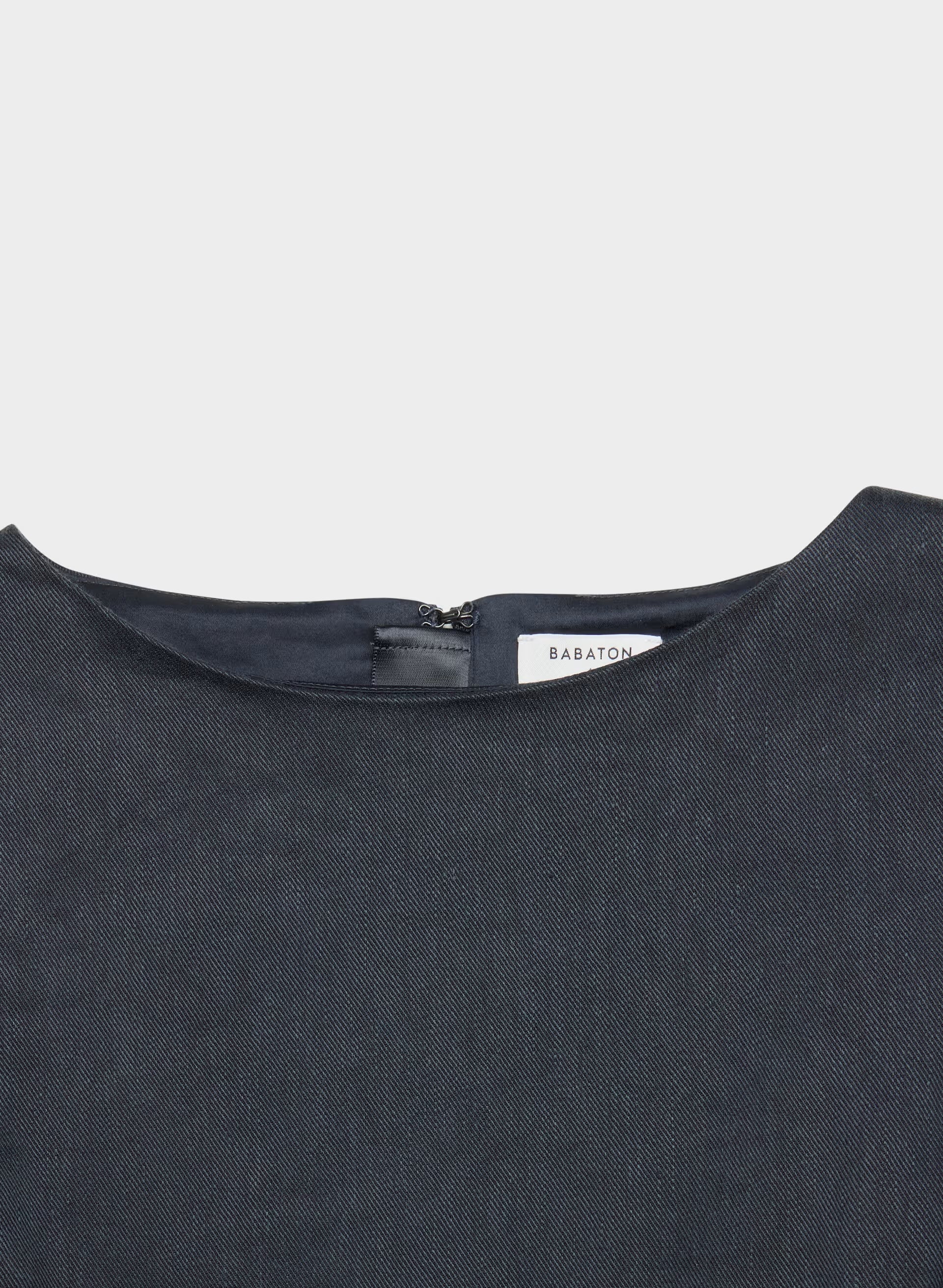 Enigma Linen Top - DARK NIGHT NAVY