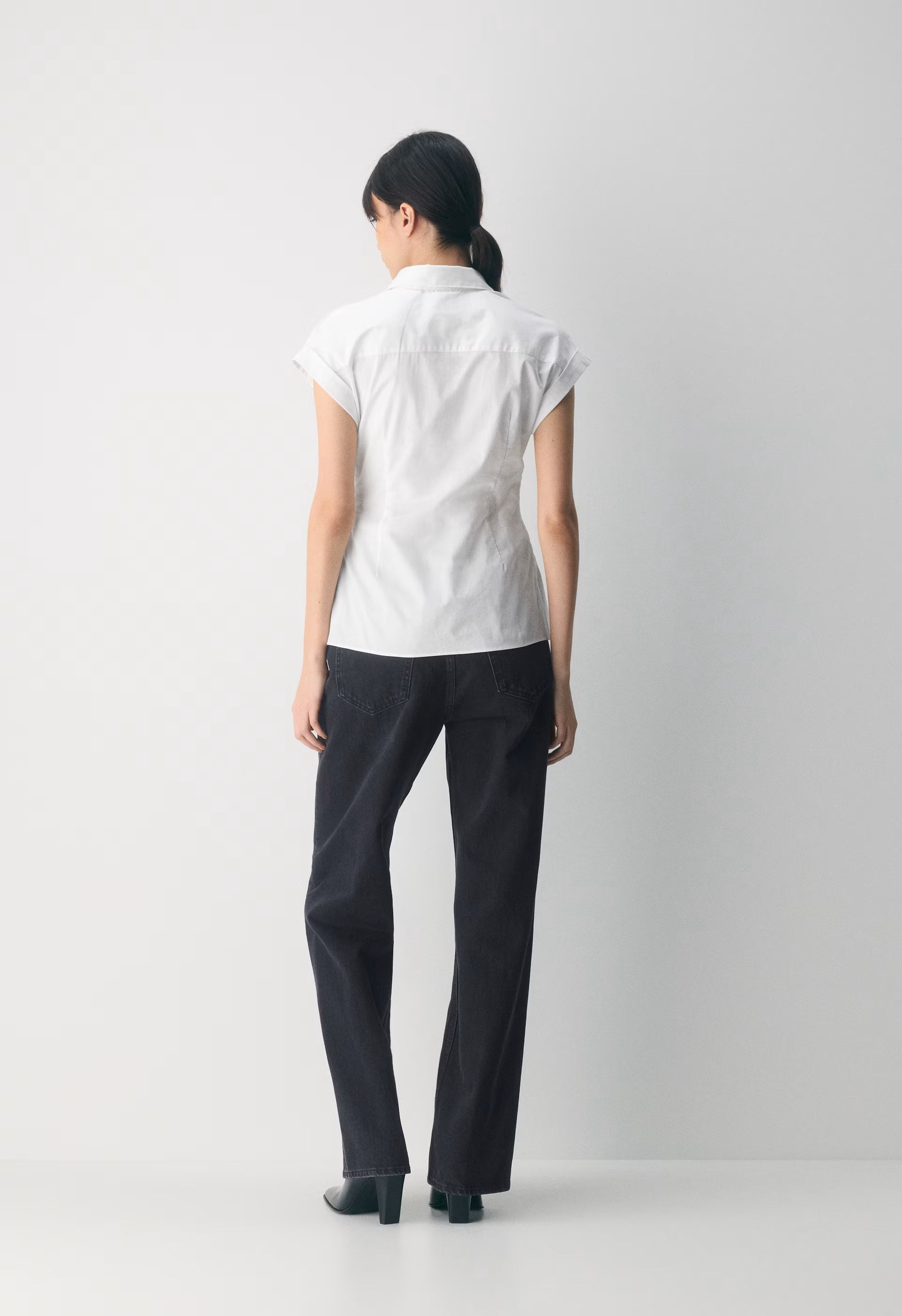 Blueprint Poplin Shirt - BRIGHT WHITE