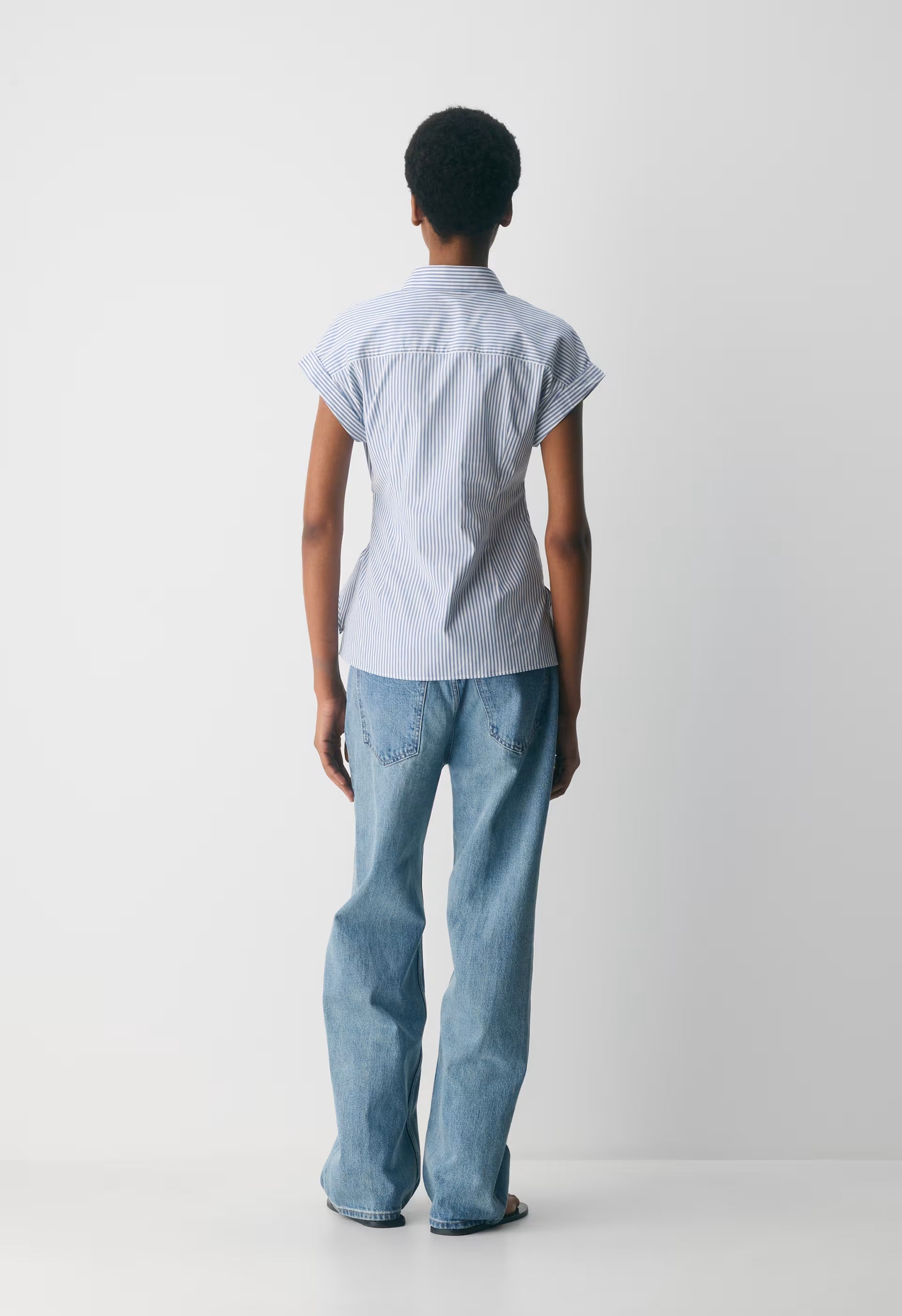 Blueprint Poplin Shirt - MOON DUST GREY