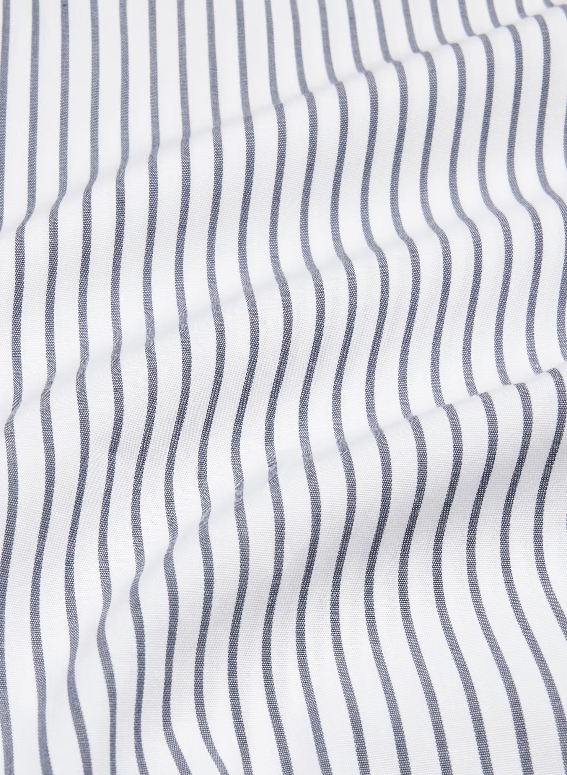 Blueprint Poplin Shirt - MLN STRP BR WHT/HBR NY