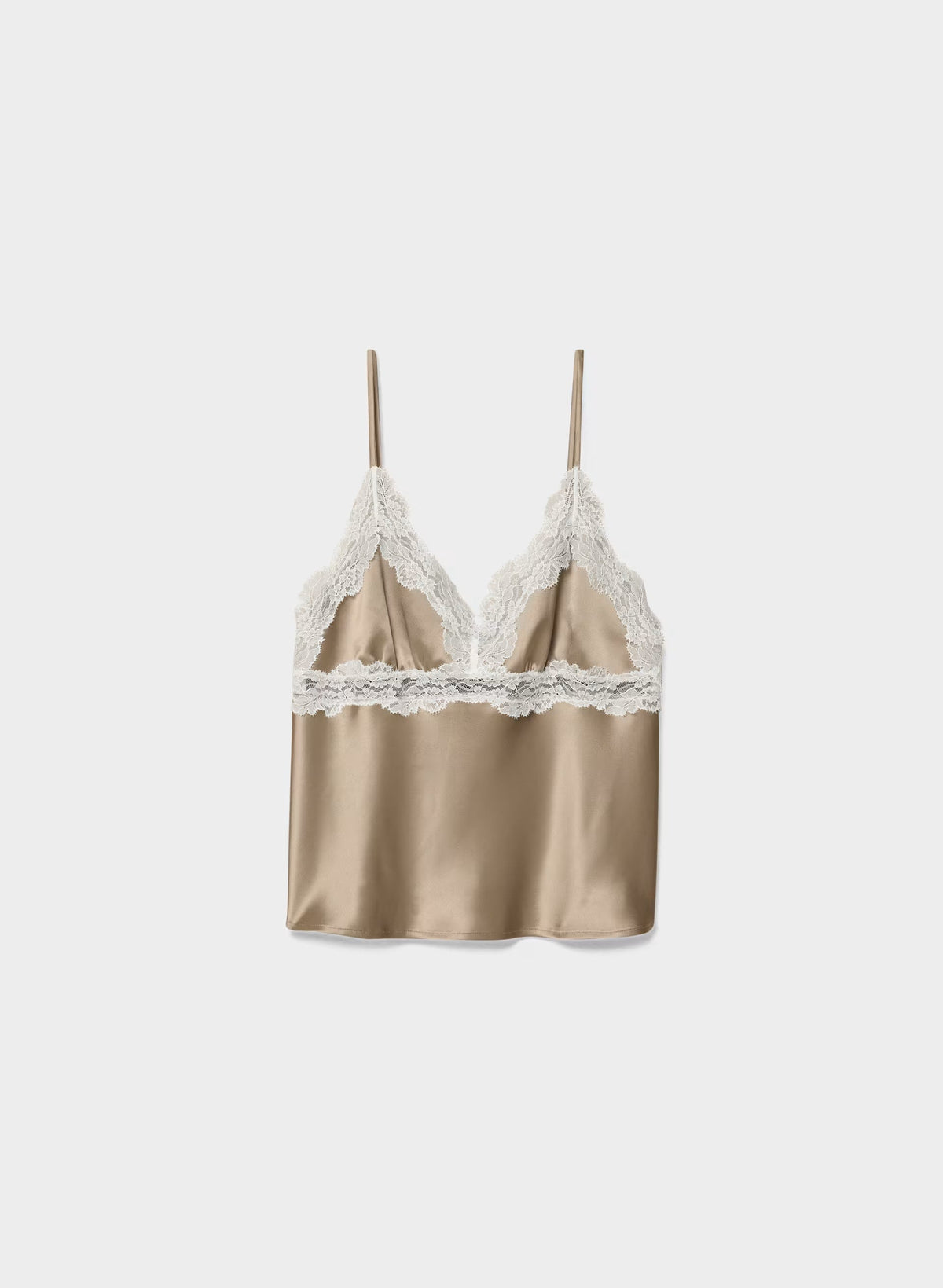 Foxtrot Satin Camisole - FLUENT TP/ LT BIRCH