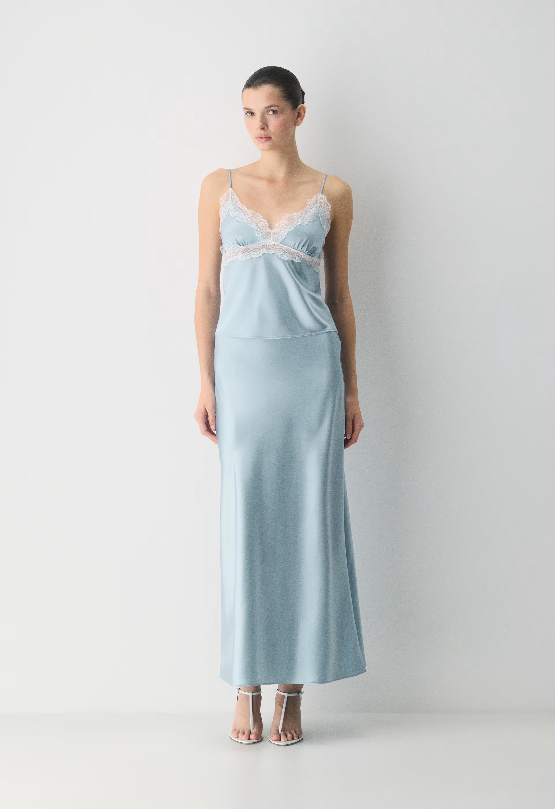 Foxtrot Satin Camisole - FLUENT TP/ LT BIRCH