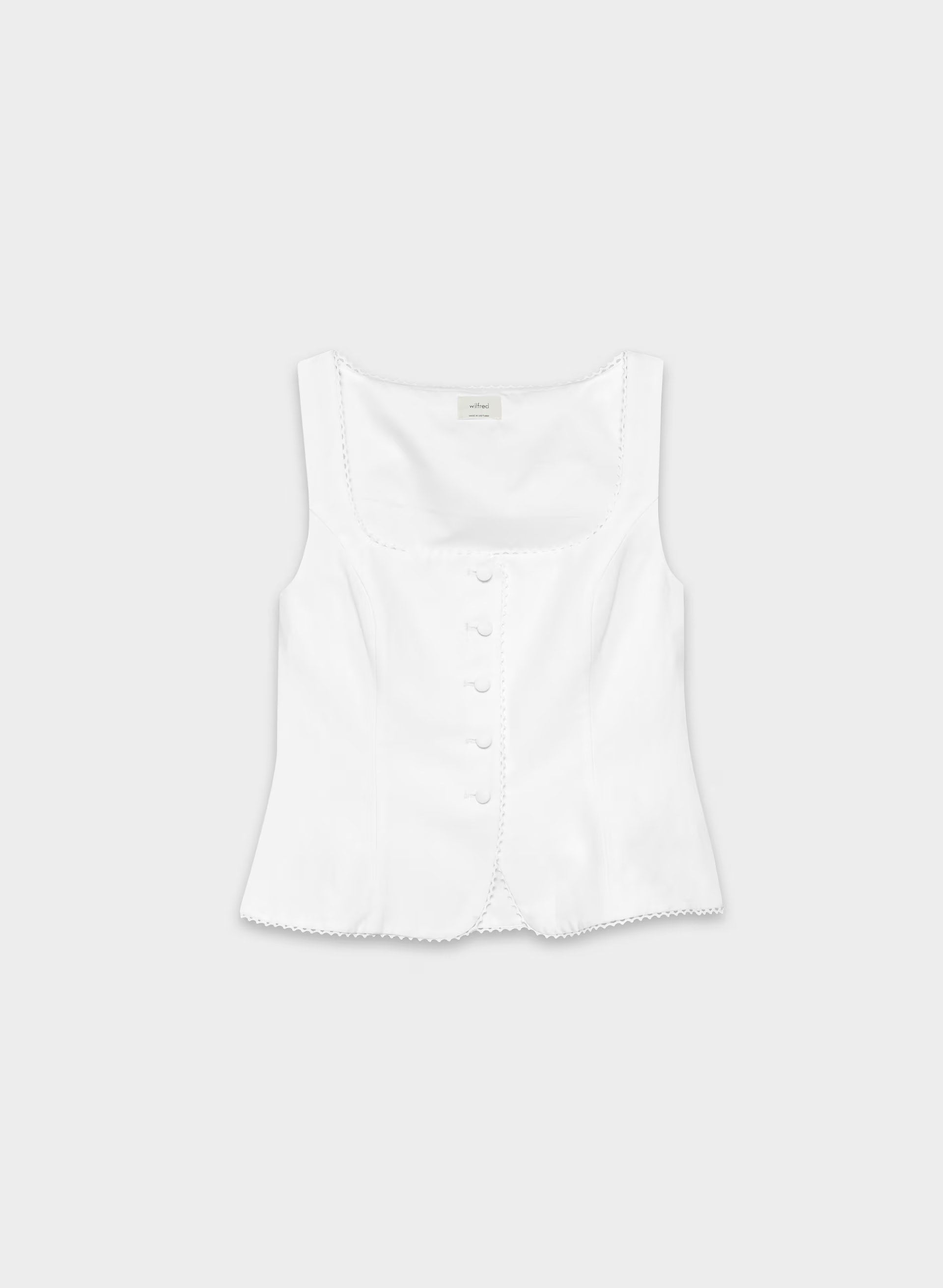 Octavo Bustier - CruiseLinen™ - WHITE