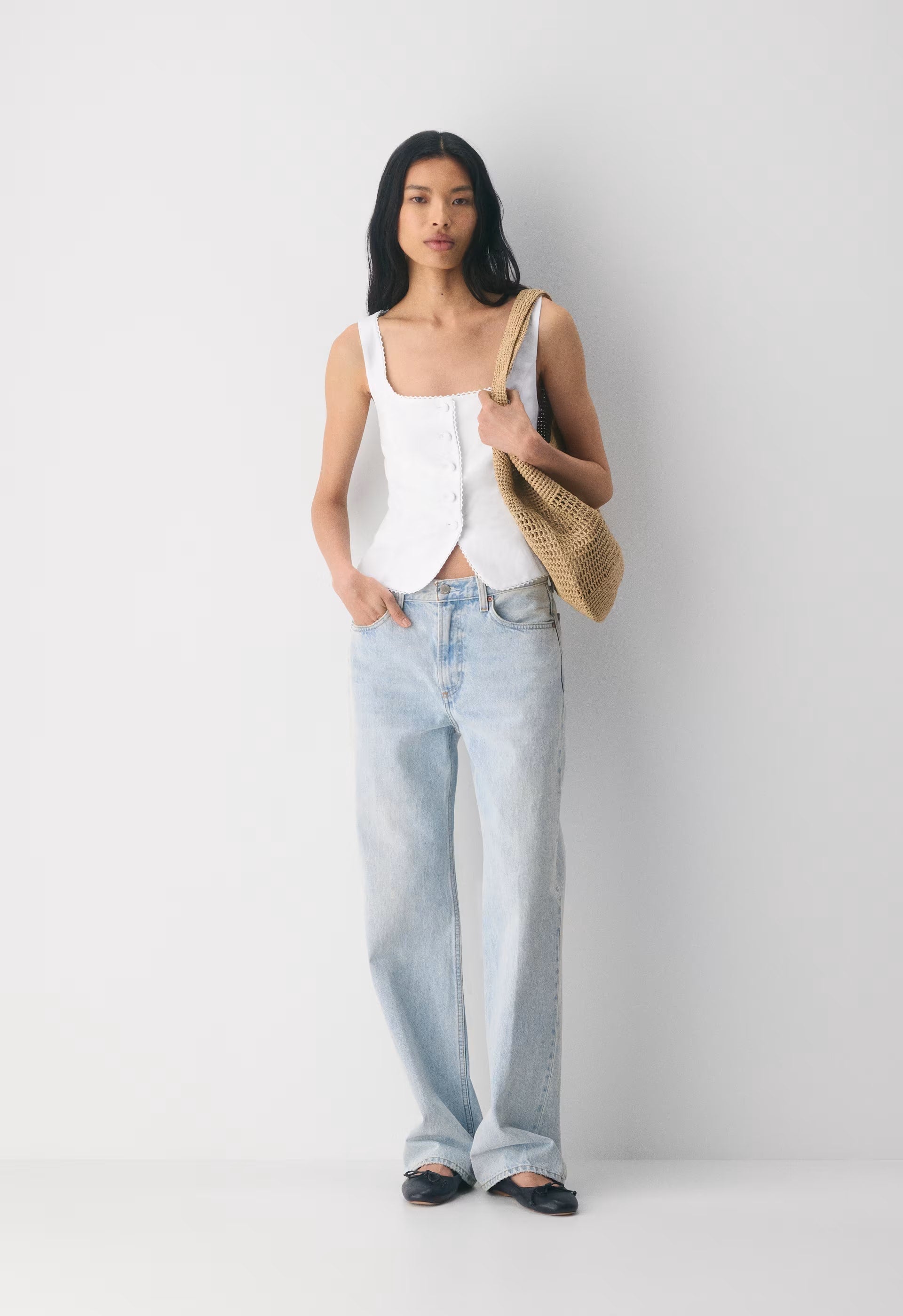 Octavo Bustier - CruiseLinen™ - WHITE