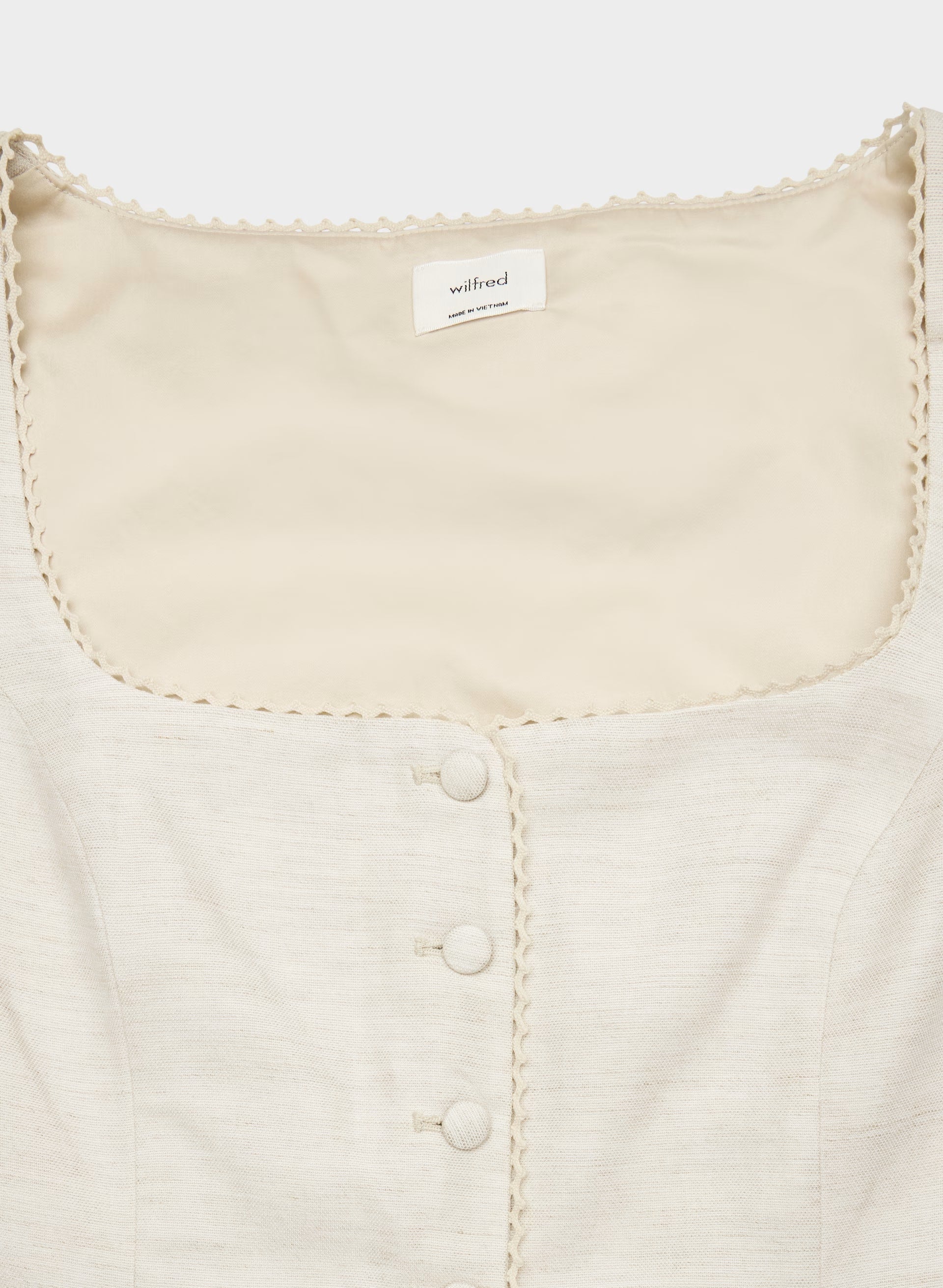 Octavo Bustier - CruiseLinen™ - UNDYED ECRU