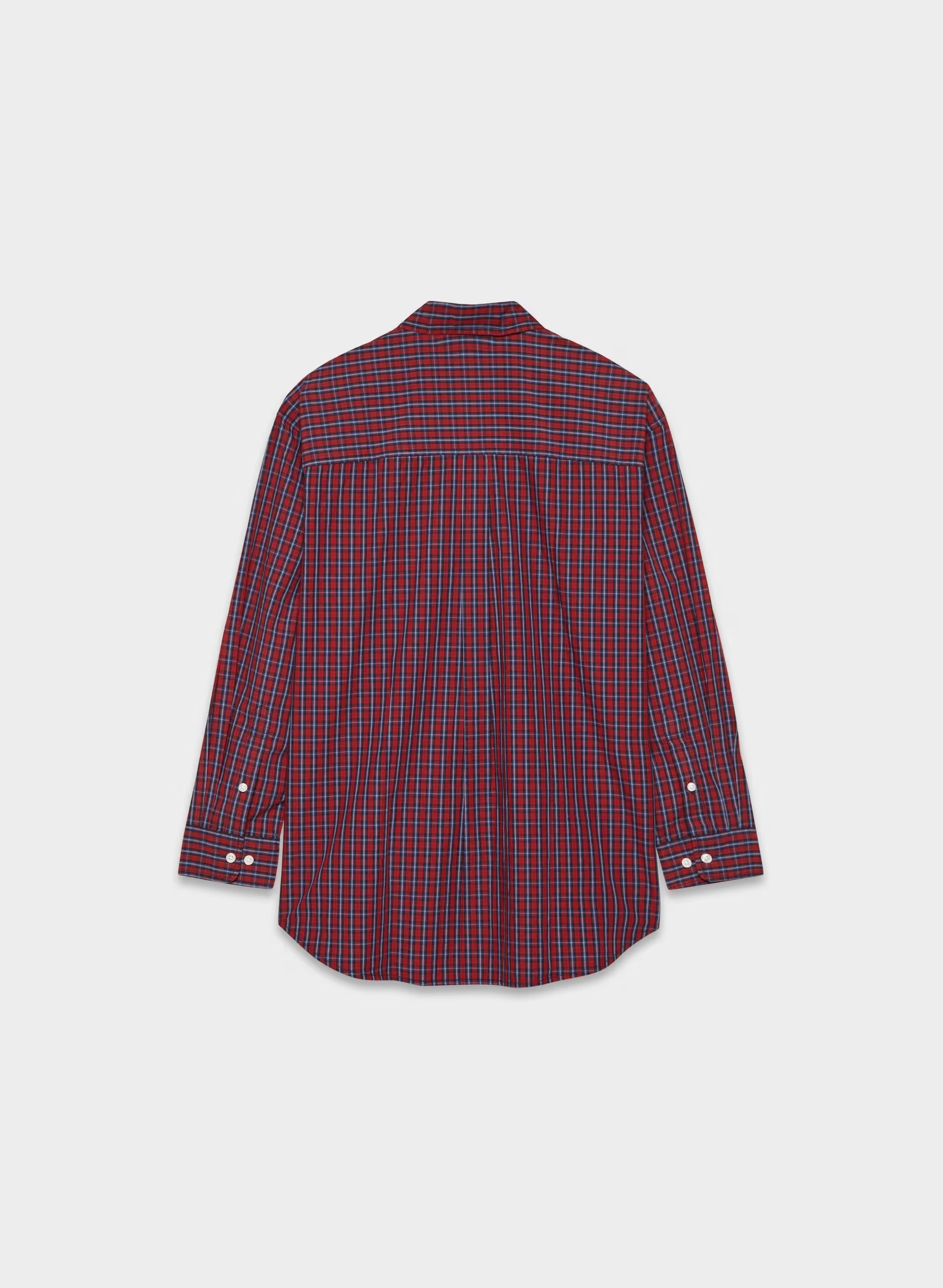 Signal Poplin Shirt - WALTER CHEK CRLRD/BYR
