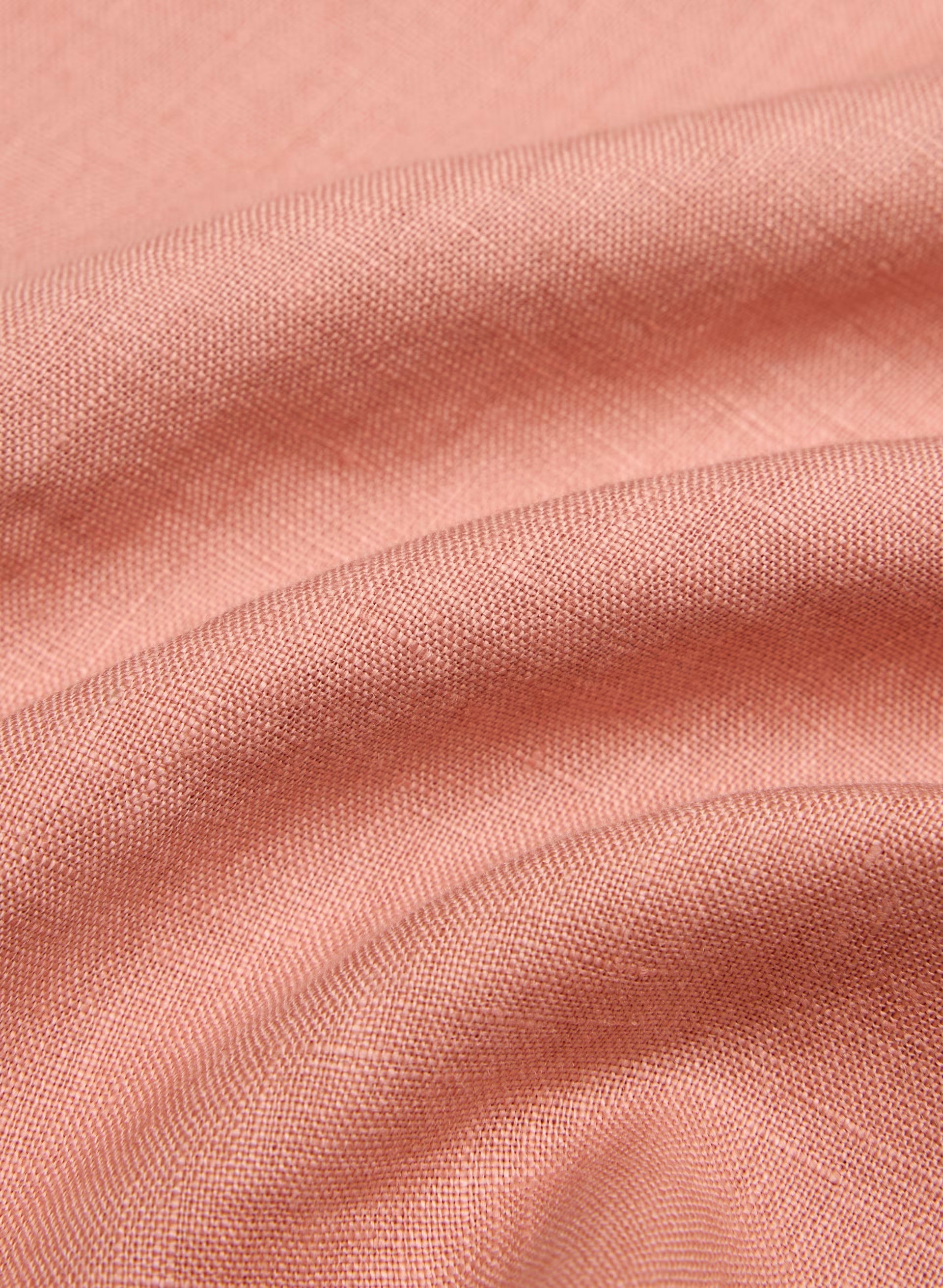Cinque Linen Top - KILN PINK