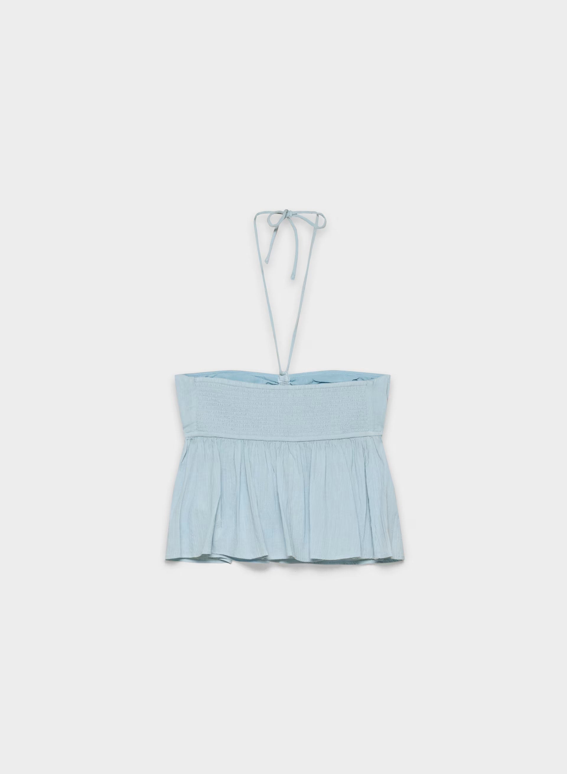 Pauline Halter Top - RIPPLE BLUE