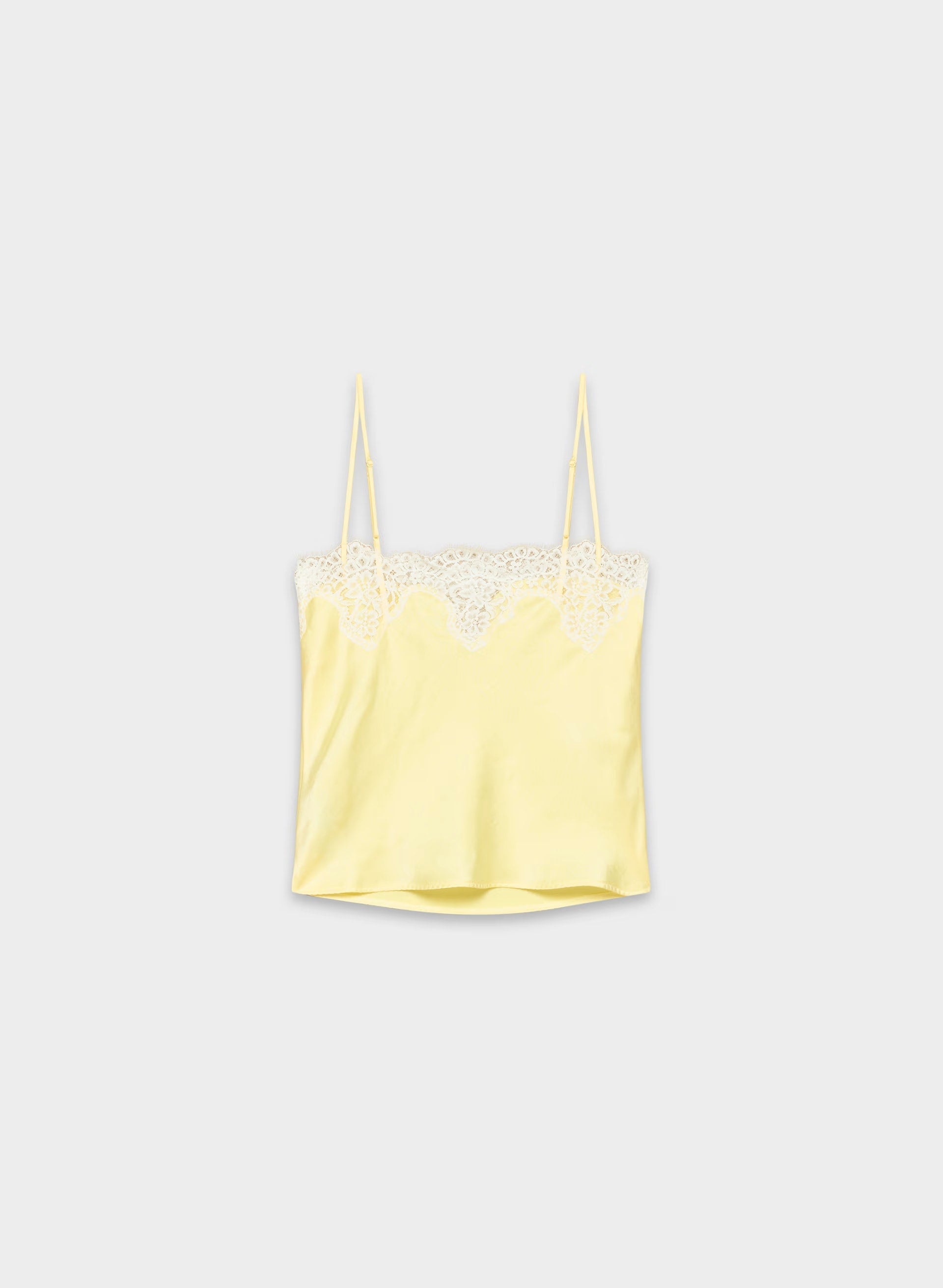 Grenache Satin Camisole - LEMONADE/LIGHT BIRCH