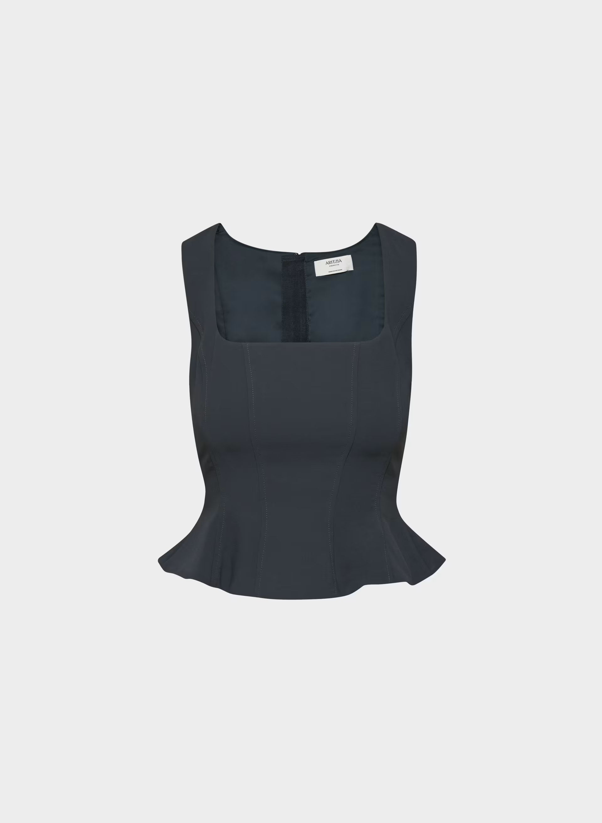 Rhodora Bustier - Crepette™ - DARK NIGHT NAVY