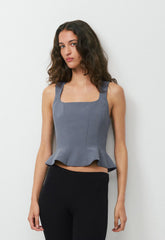 Rhodora Bustier - Crepette™ - VINTAGE NAVY
