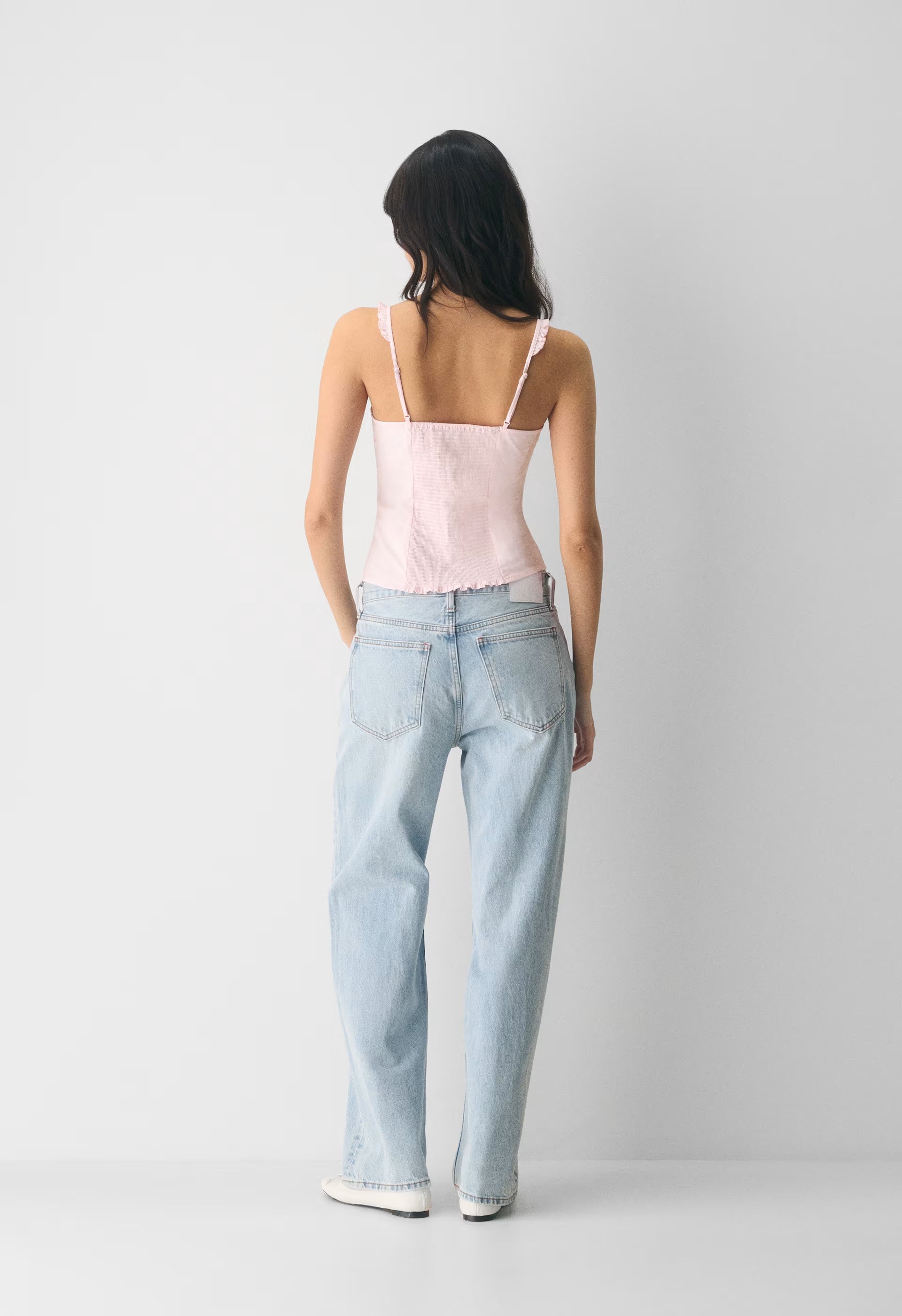 Gumdrop Poplin Top - RIPPLE BLUE