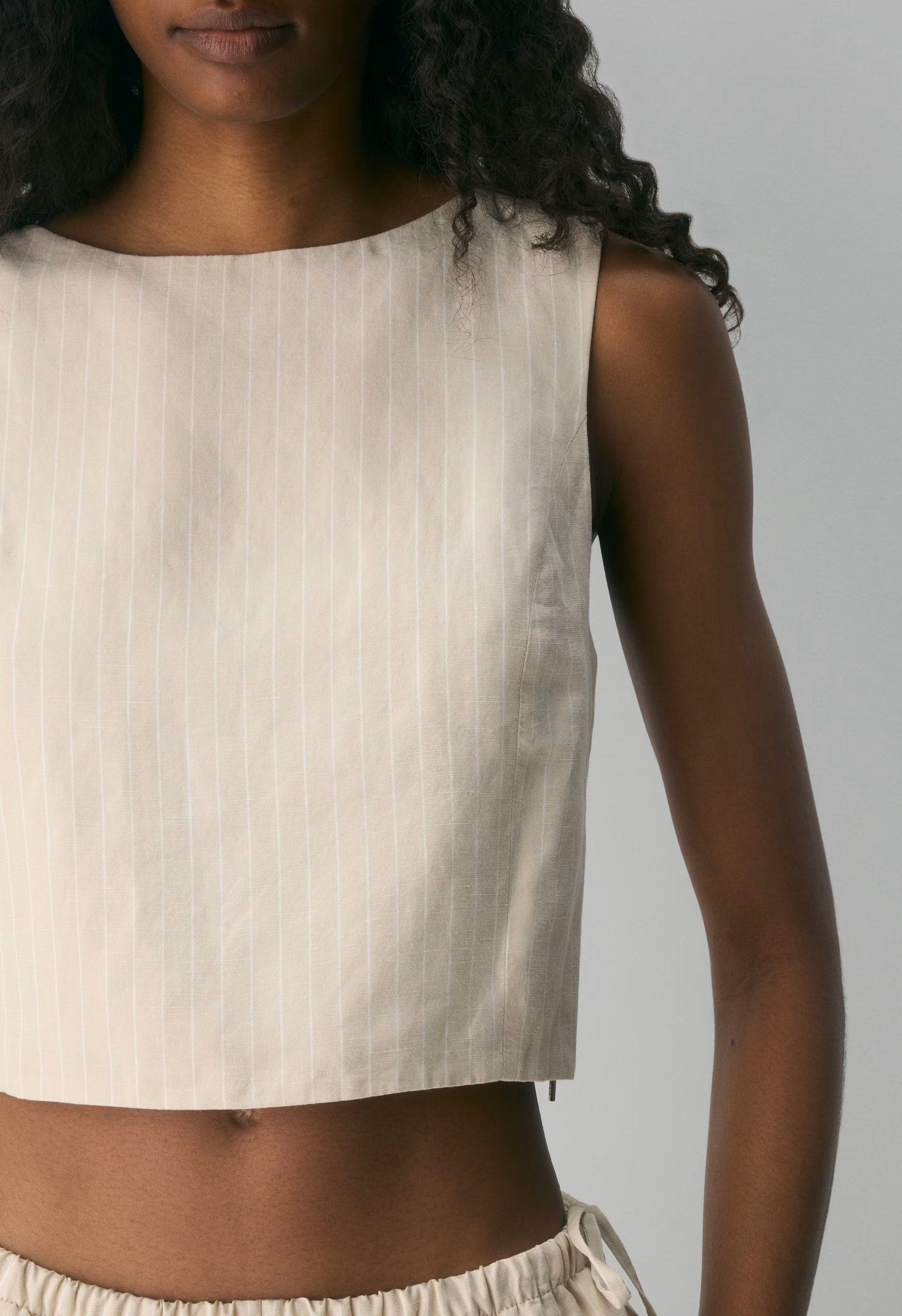 Cavalier Top - CruiseLinen™ - WHITE/BLACK