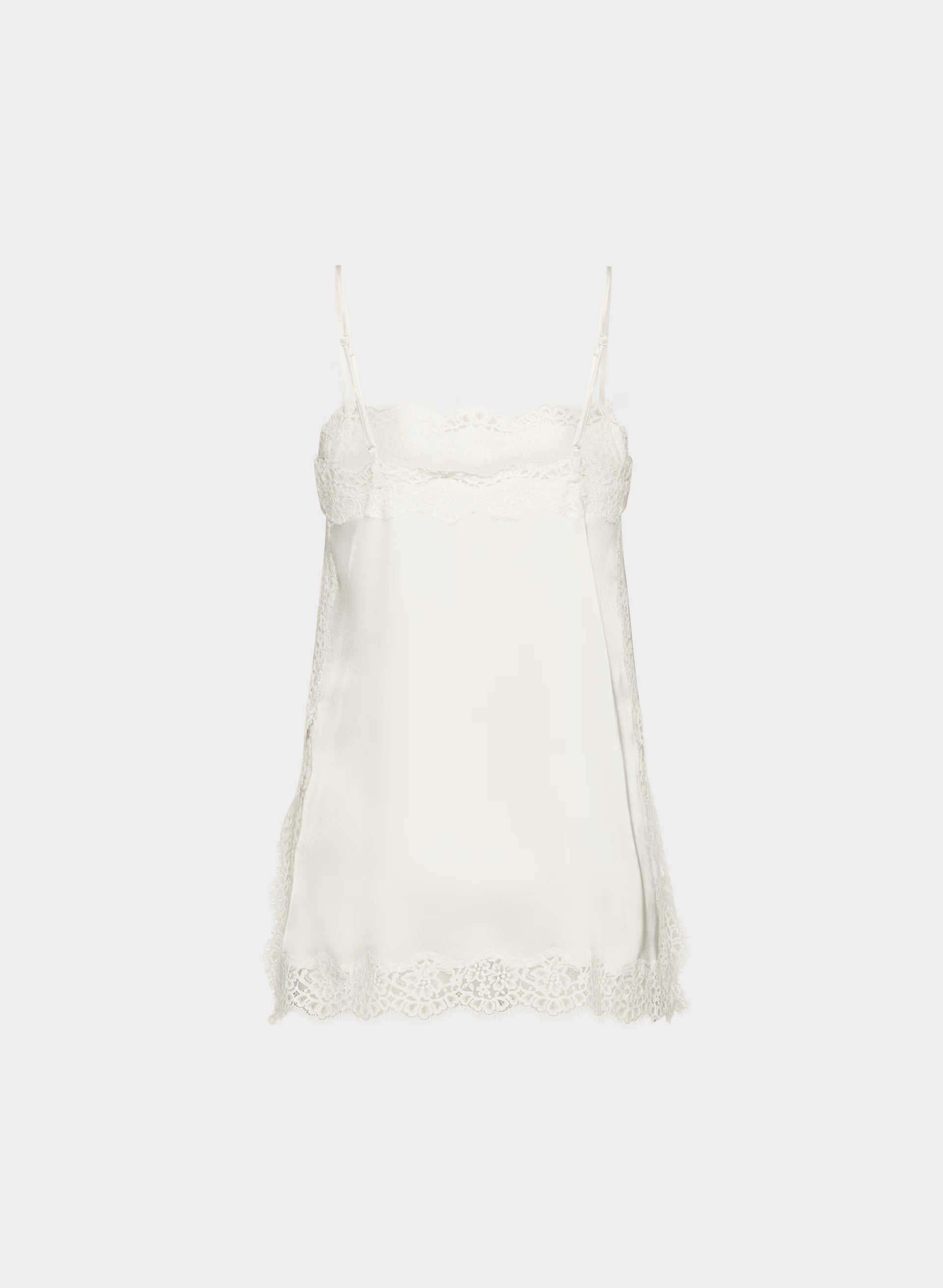 Serif Satin Camisole - LT BIRCH/ LT BIRCH