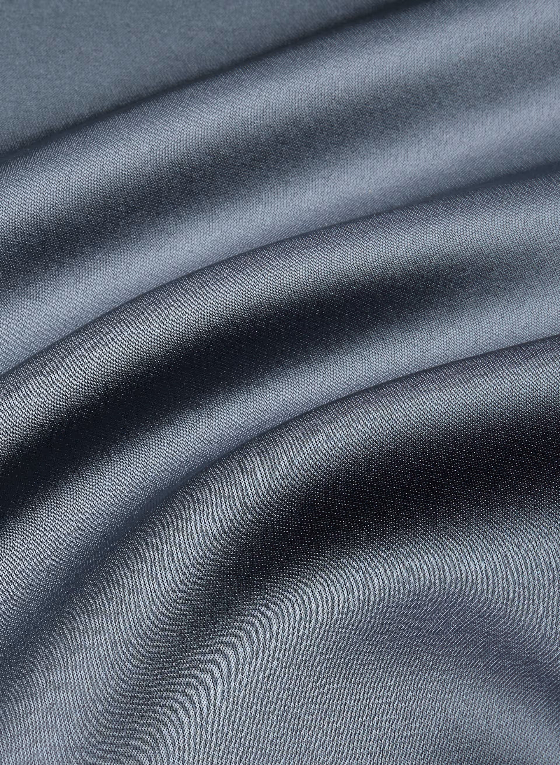 Serif Satin Camisole - VINTAGE NAVY/ BLACK