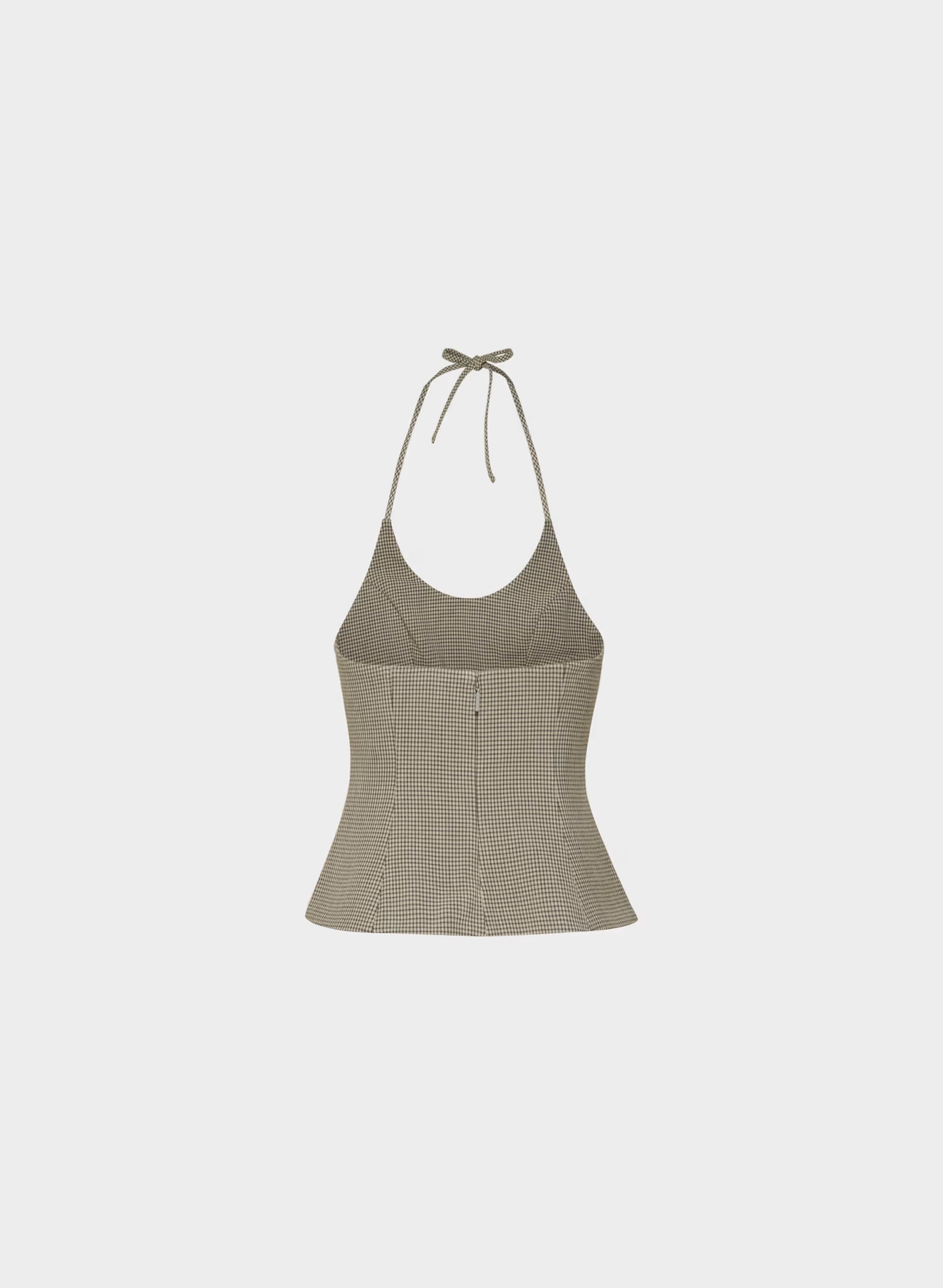 Convention Halter Top - Eversential™ - HAR CHECK MC B/R M BR