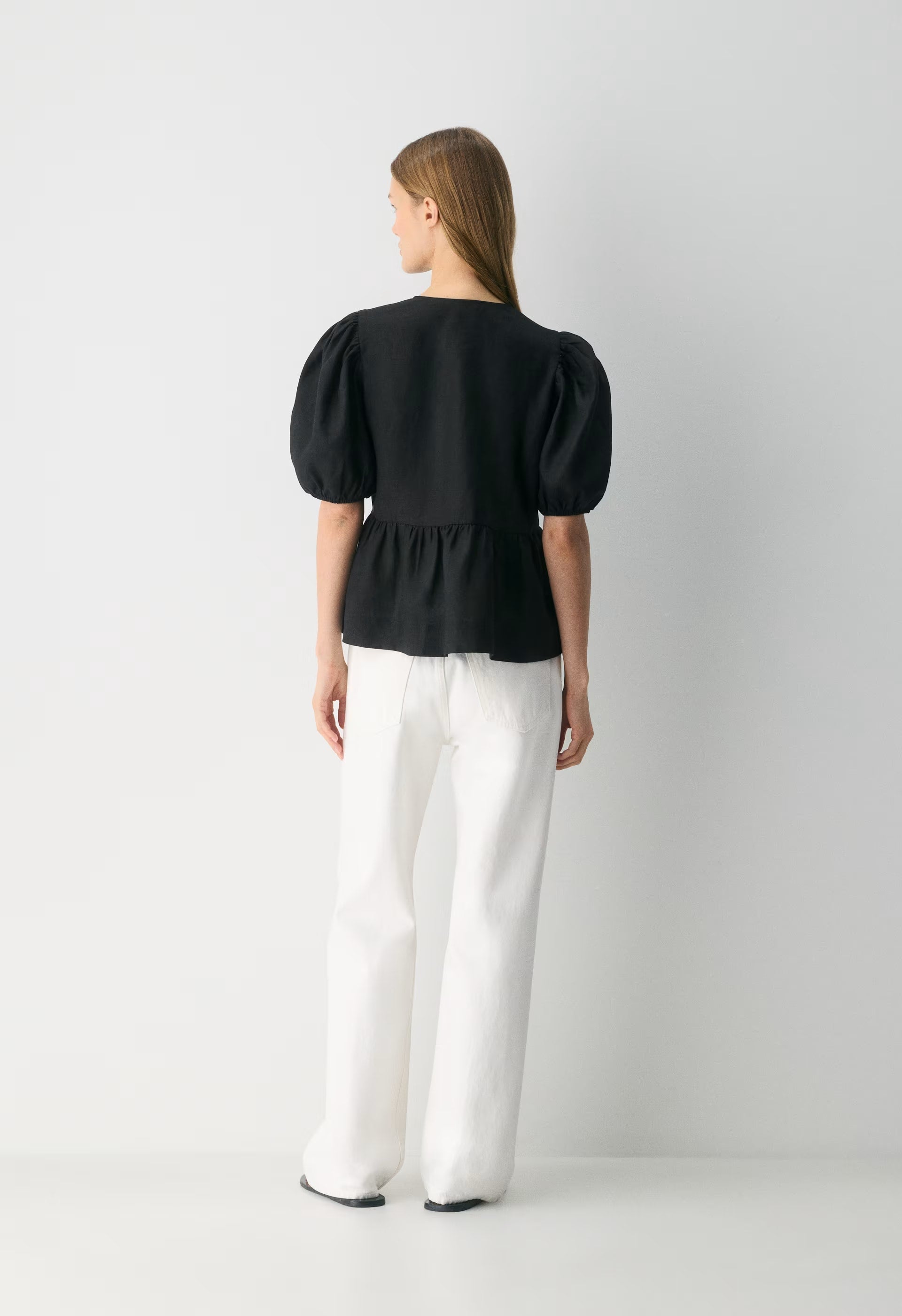 Violette Linen Blouse - SRPN CK LT BR/SWT P PL