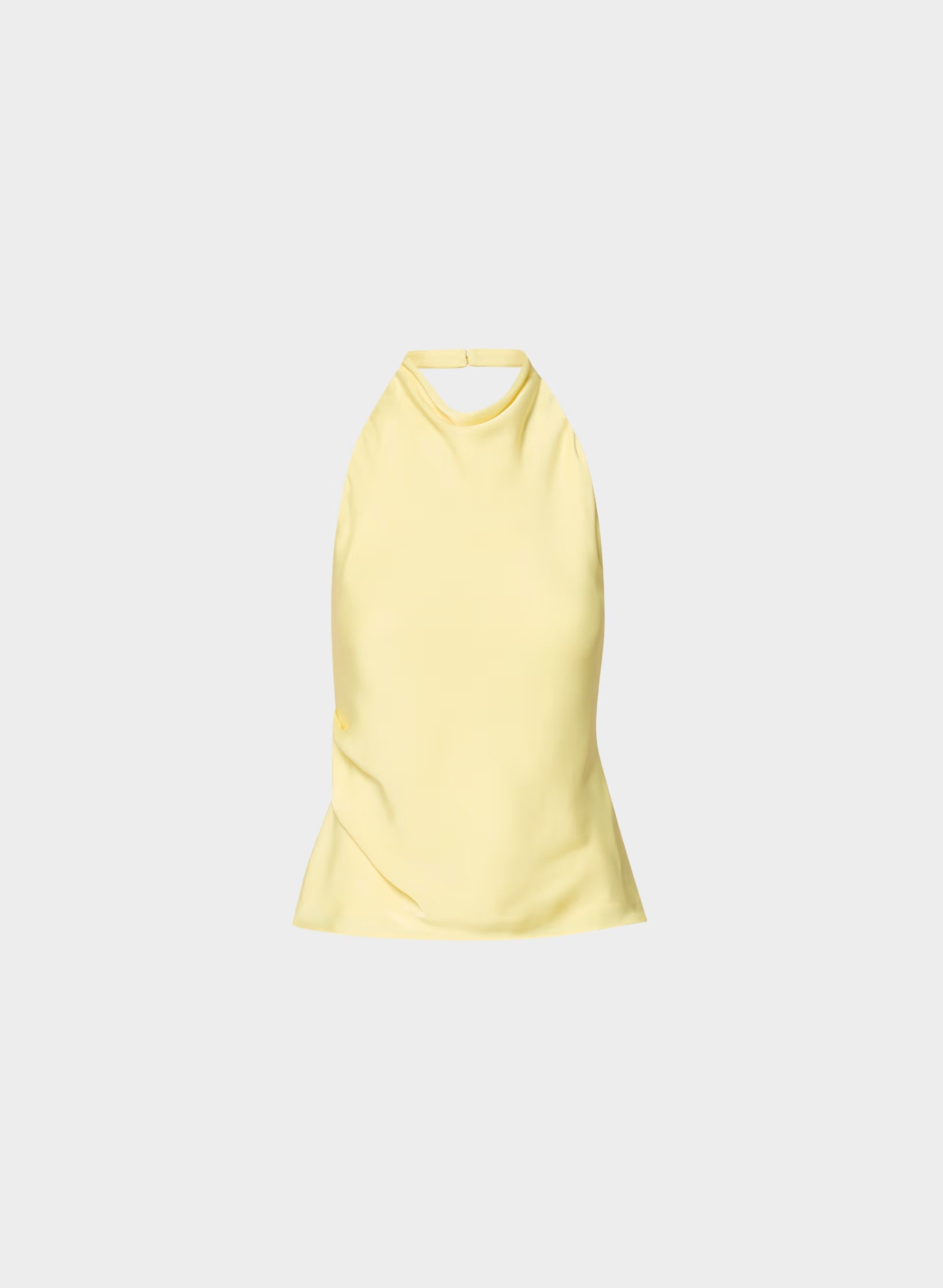 Audience Satin Halter Top - LEMONADE