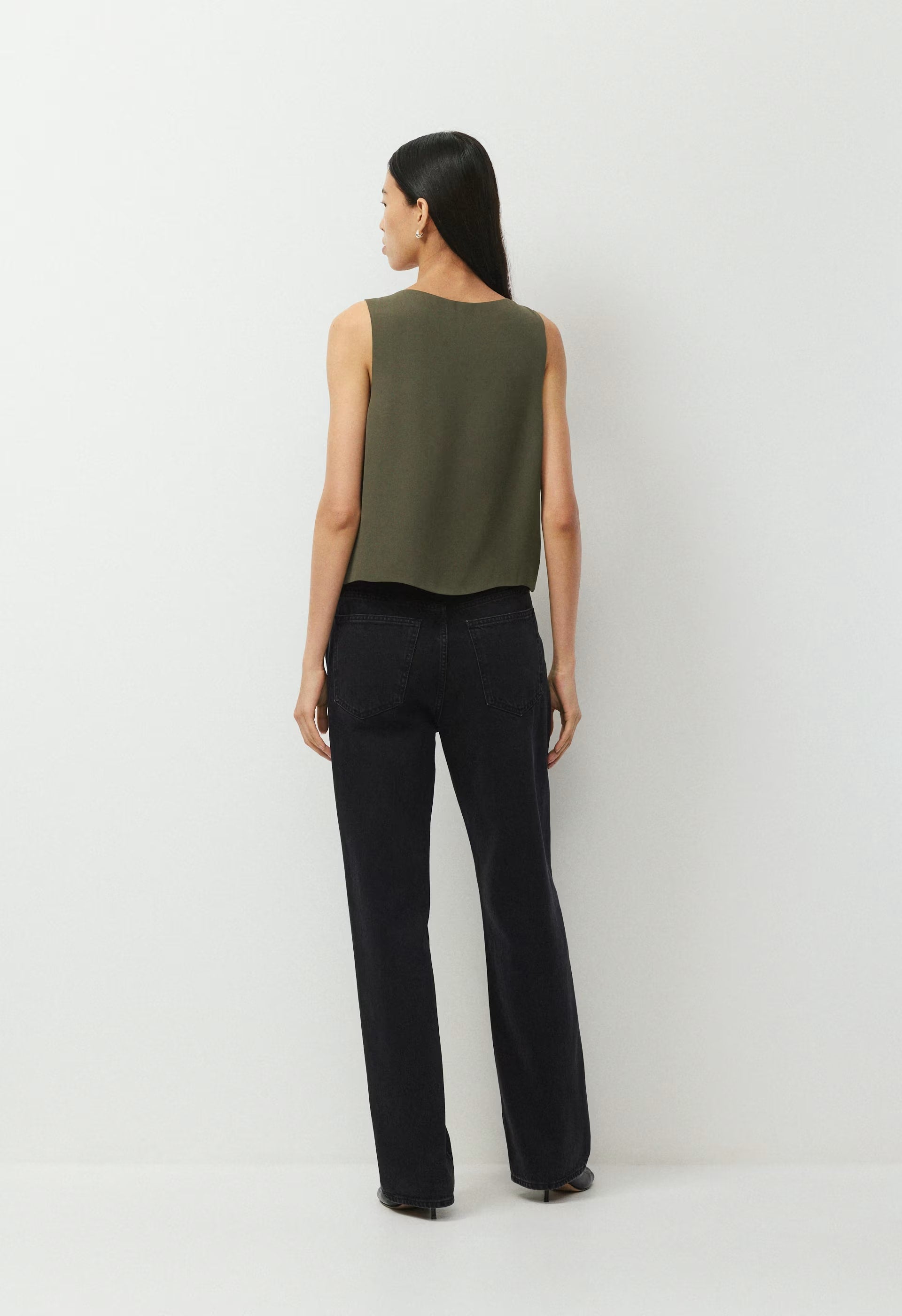 Murphy Blouse - DARK OLIVE