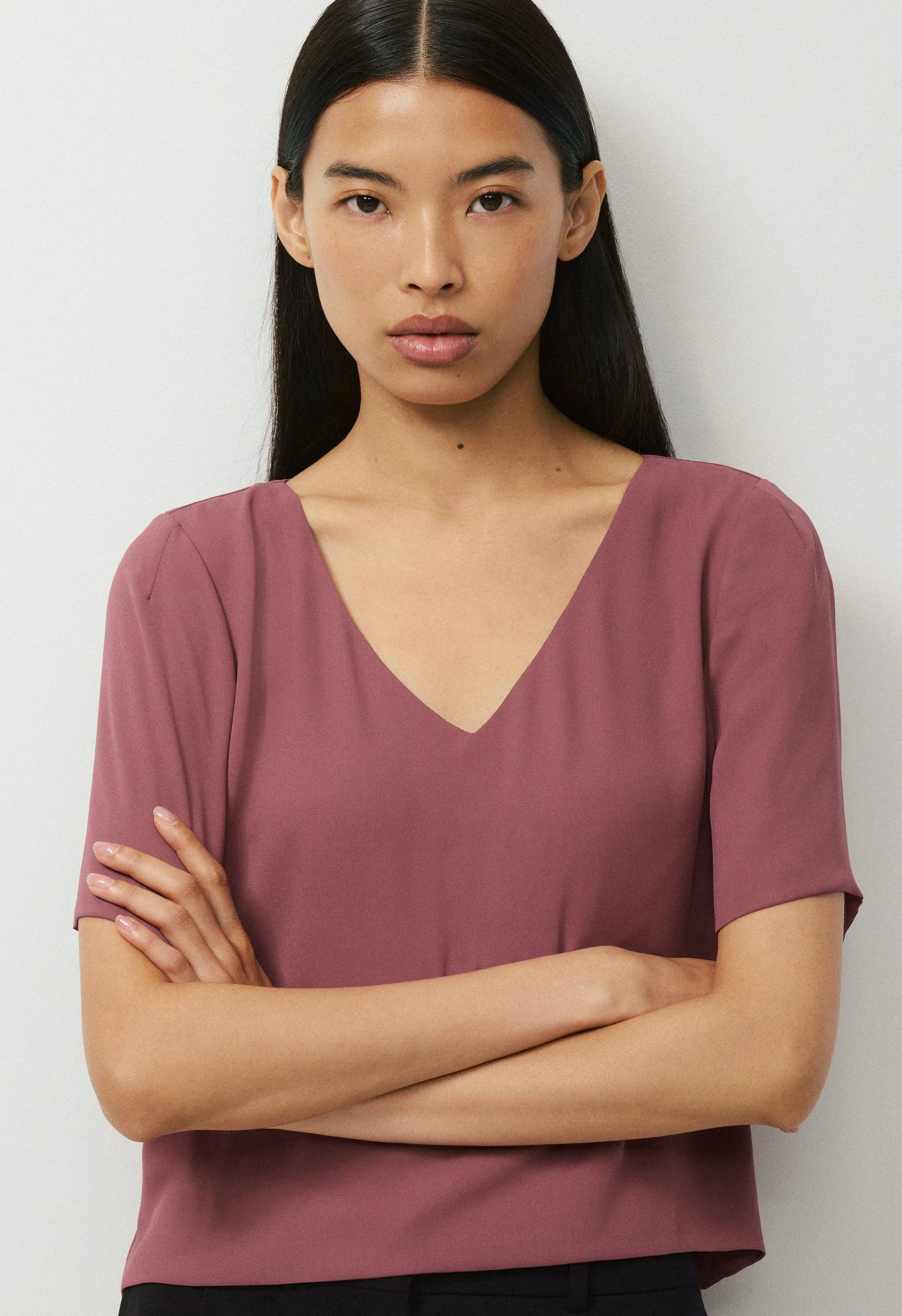 Randy Blouse - OPERA ROSE