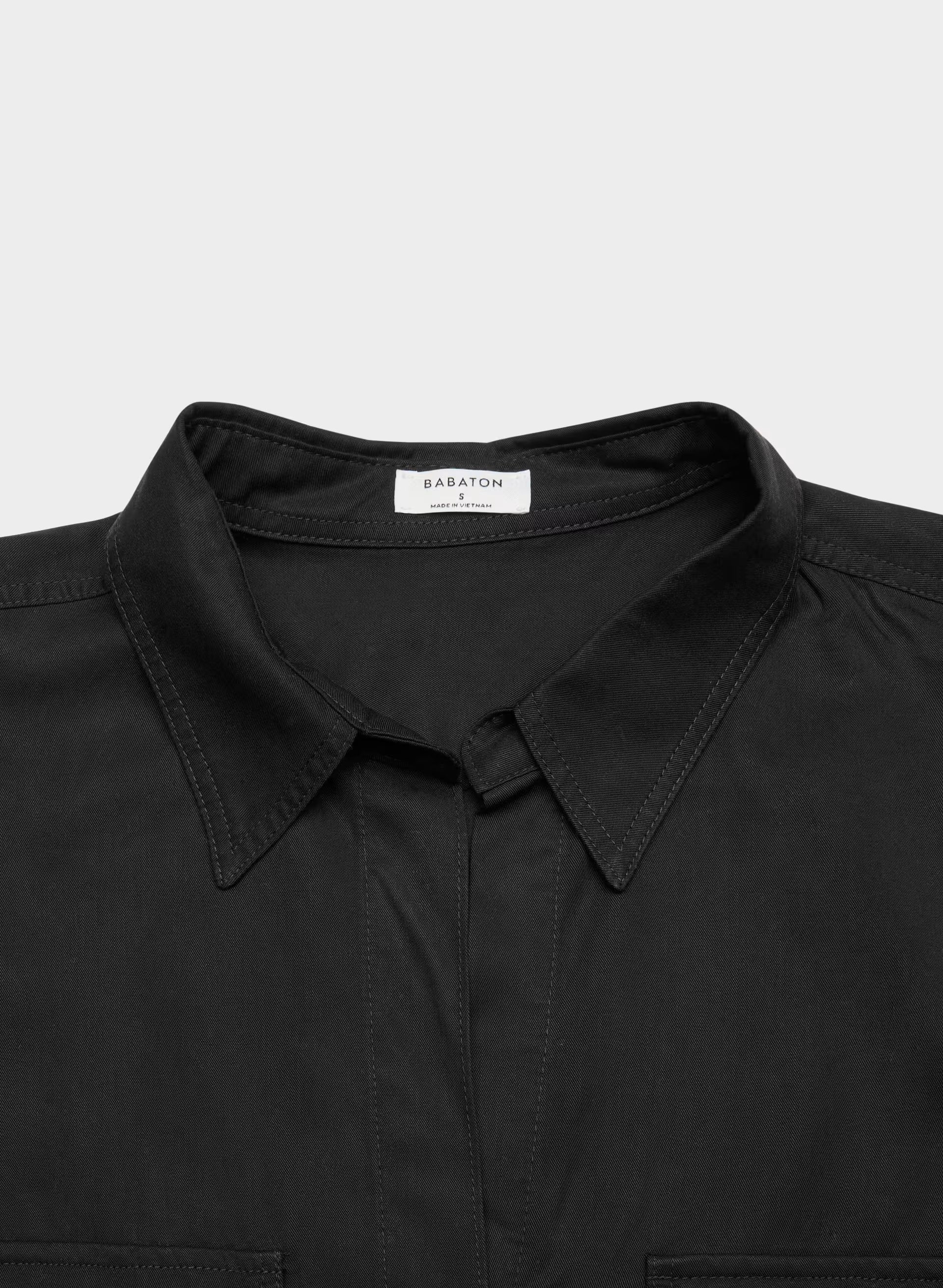 Utility Shirt - BLACK