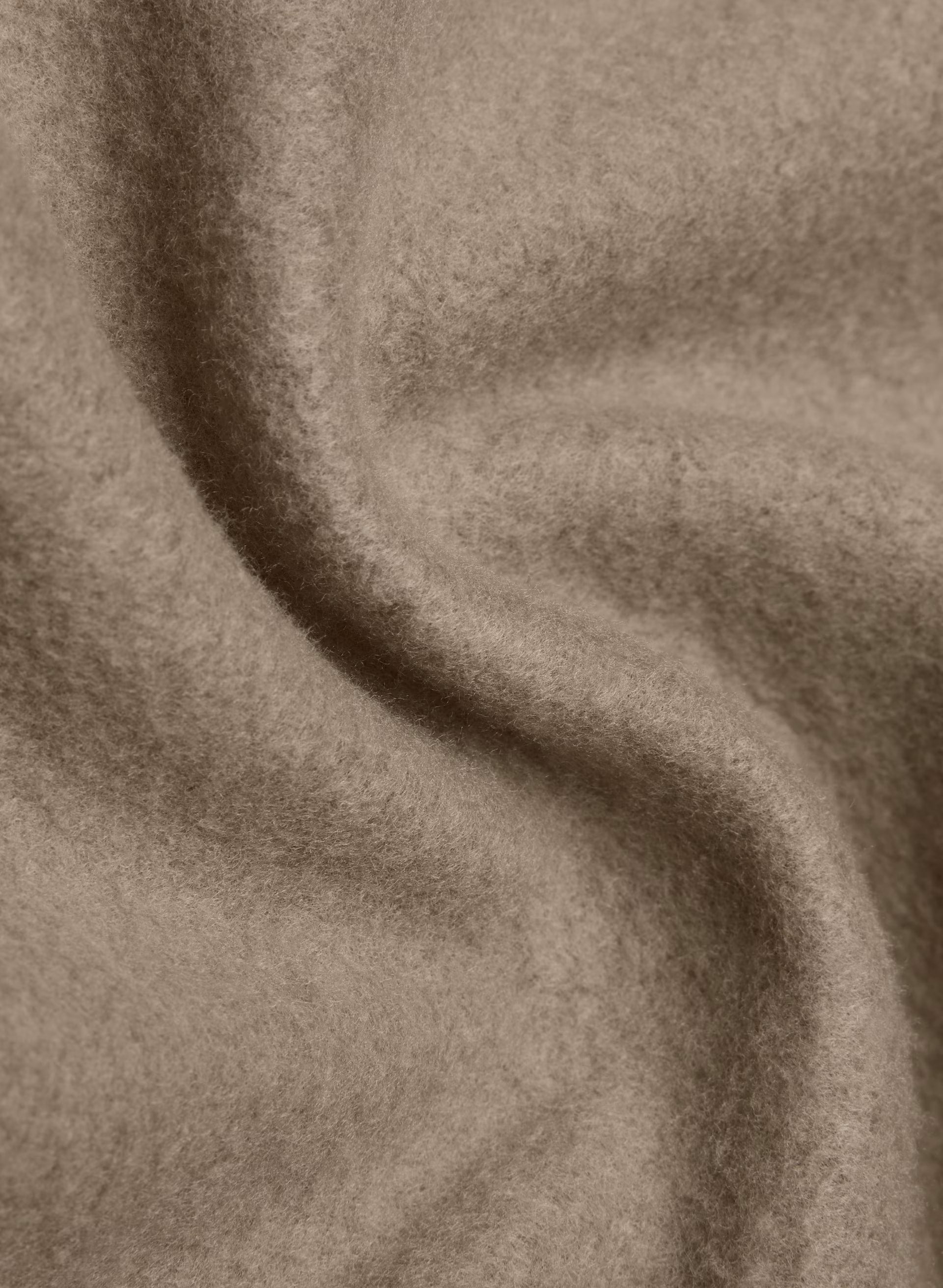 Cozy Sweatfleece Perfect Hoodie - NOMAD TAUPE