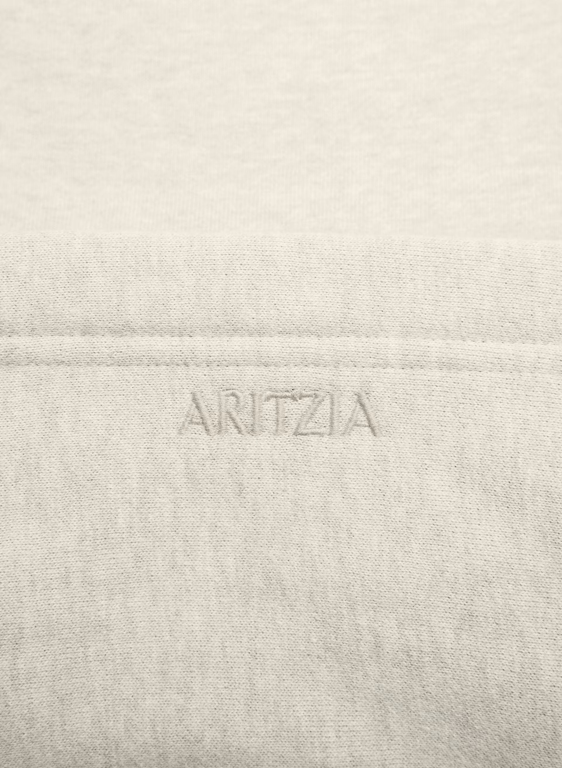 Cozy Sweatfleece Perfect Hoodie - HEATHER ECRU