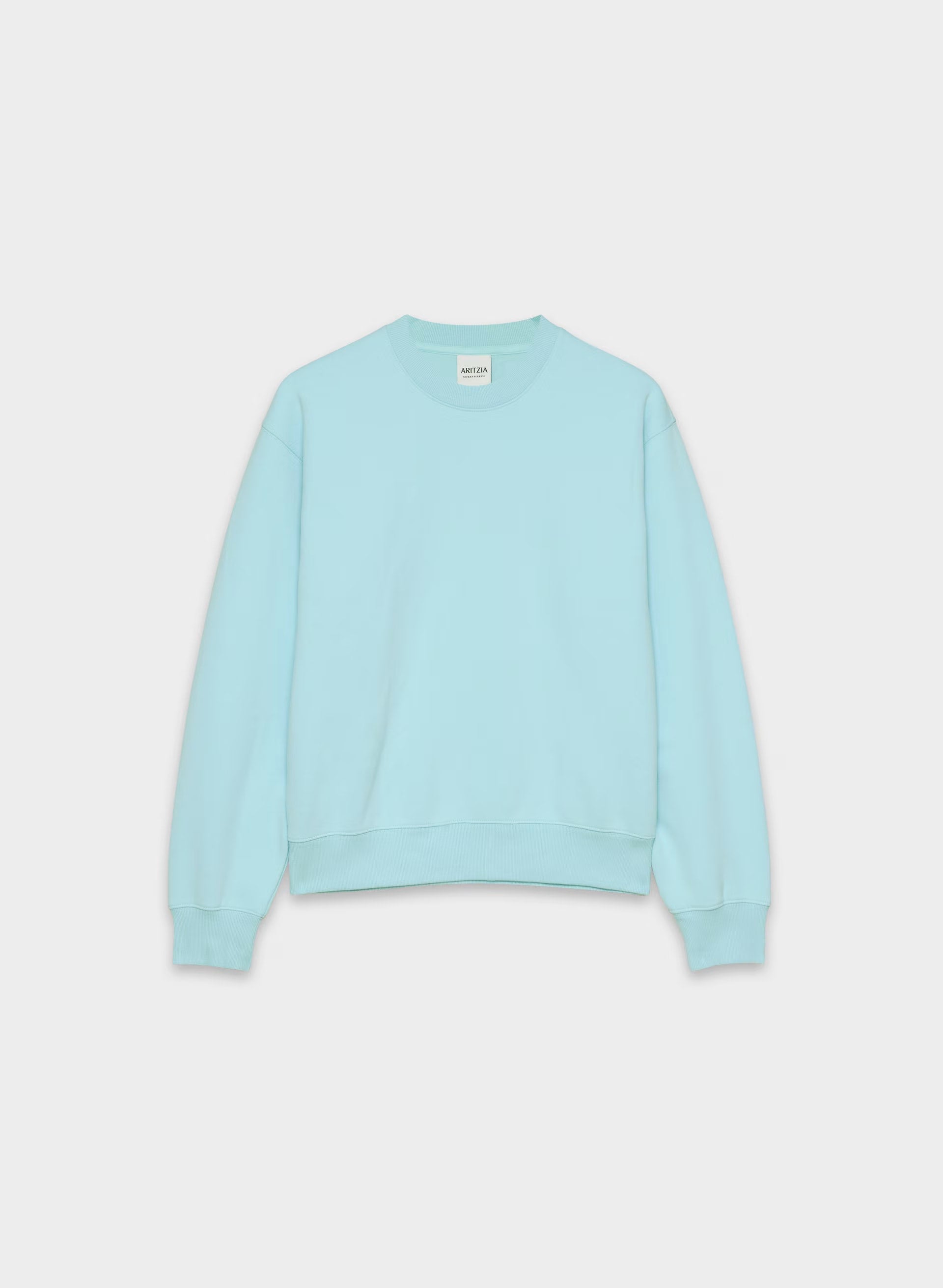 Cozy Sweatfleece Perfect Crew Sweatshirt - PANORAMA BLUE