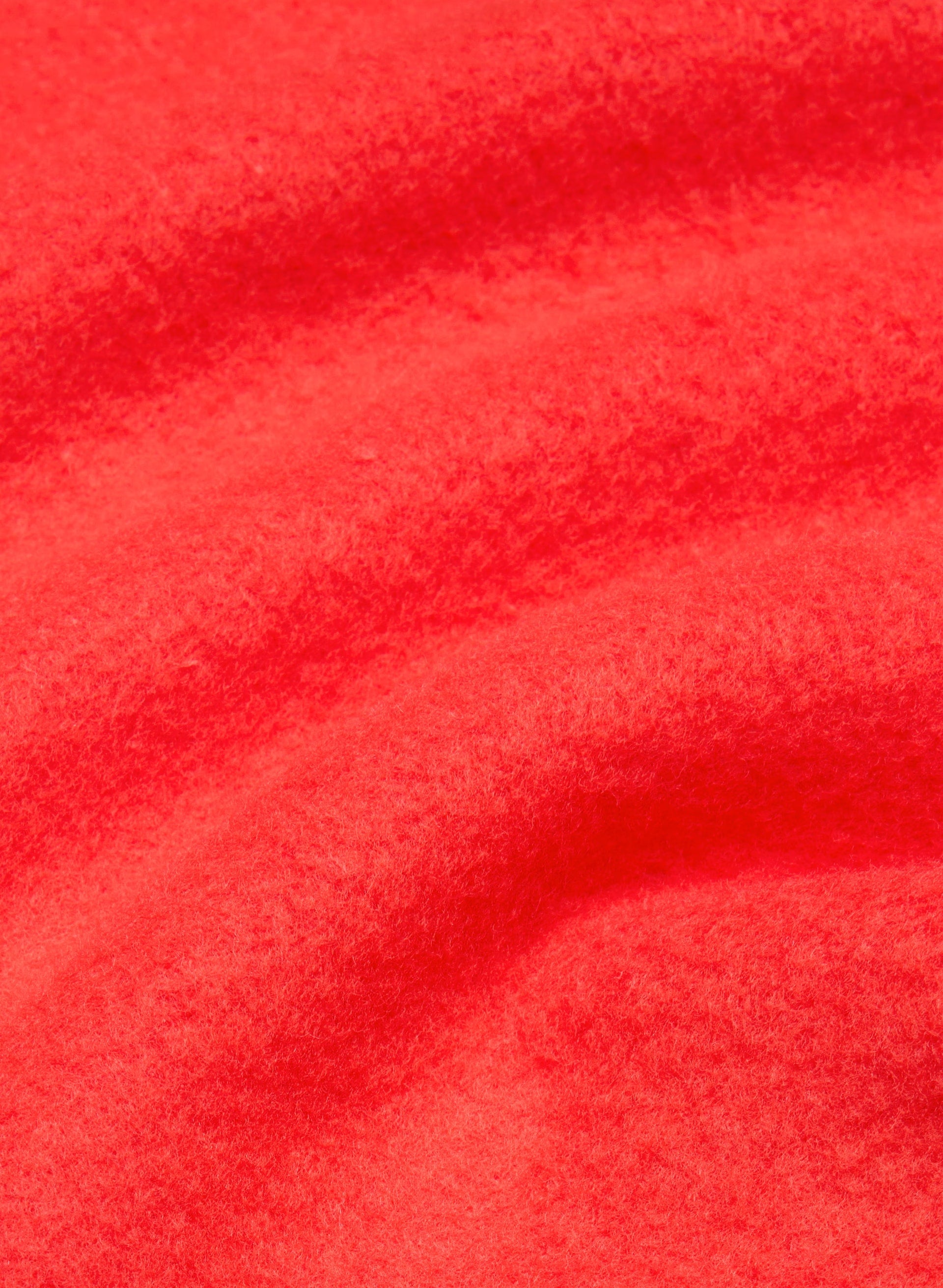 Cozy Sweatfleece Perfect Crew Sweatshirt - CHERRYBOMB RED