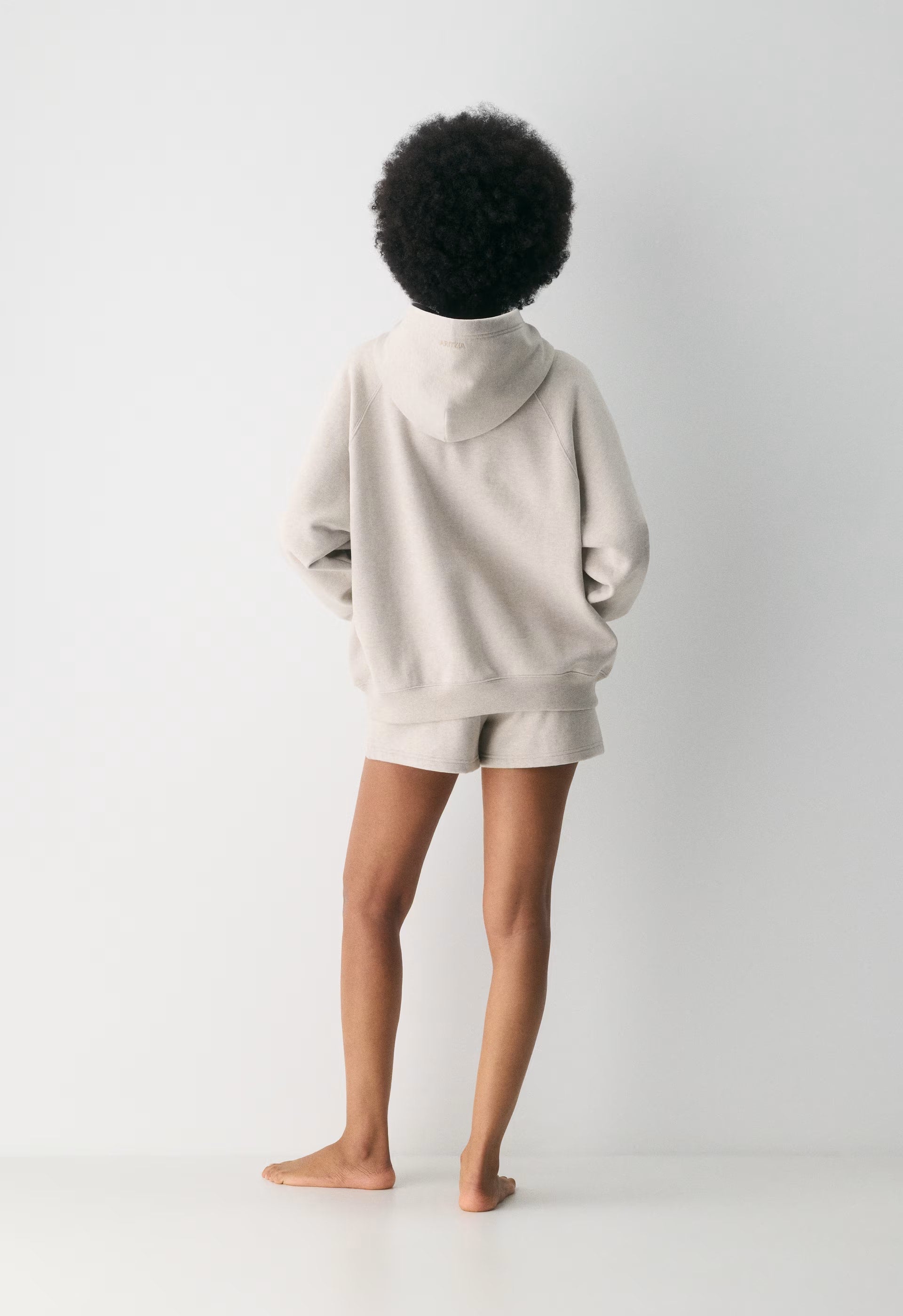 Cozy Sweatfleece Mega Raglan™ Hoodie - HEATHER ECRU