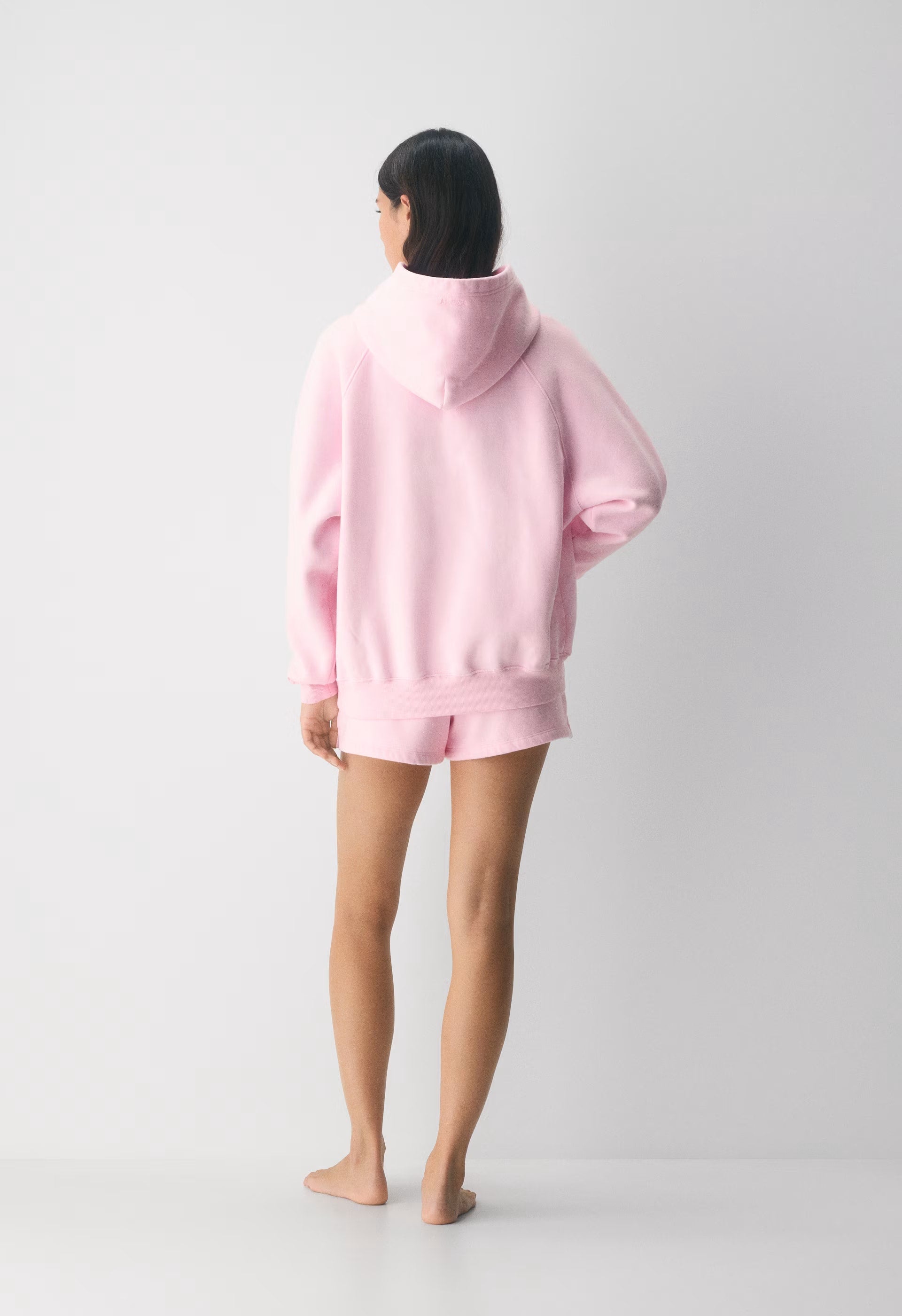 Cozy Sweatfleece Mega Raglan™ Hoodie - MILKSHAKE PINK