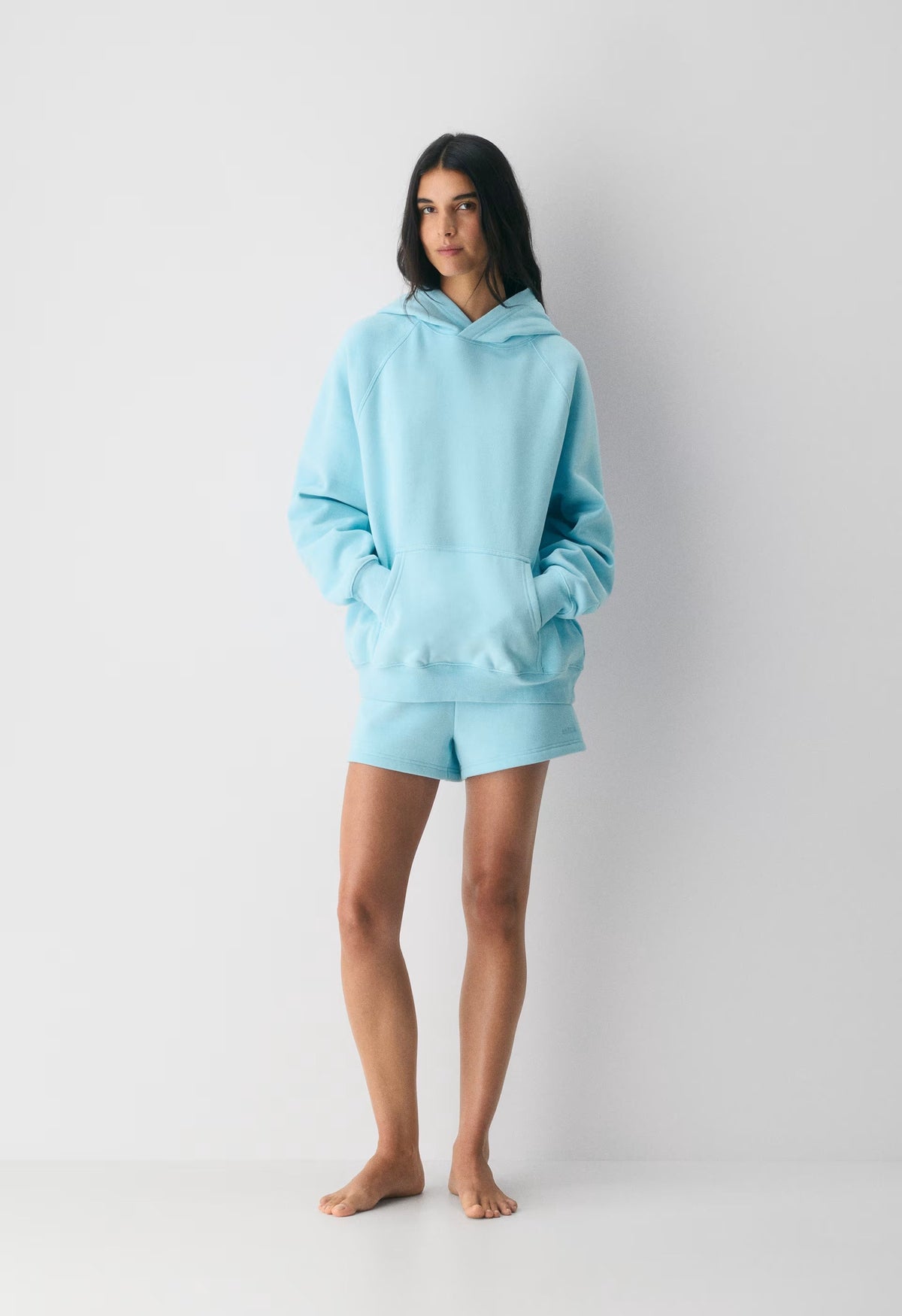 Cozy Sweatfleece Mega Raglan™ Hoodie - PANORAMA BLUE