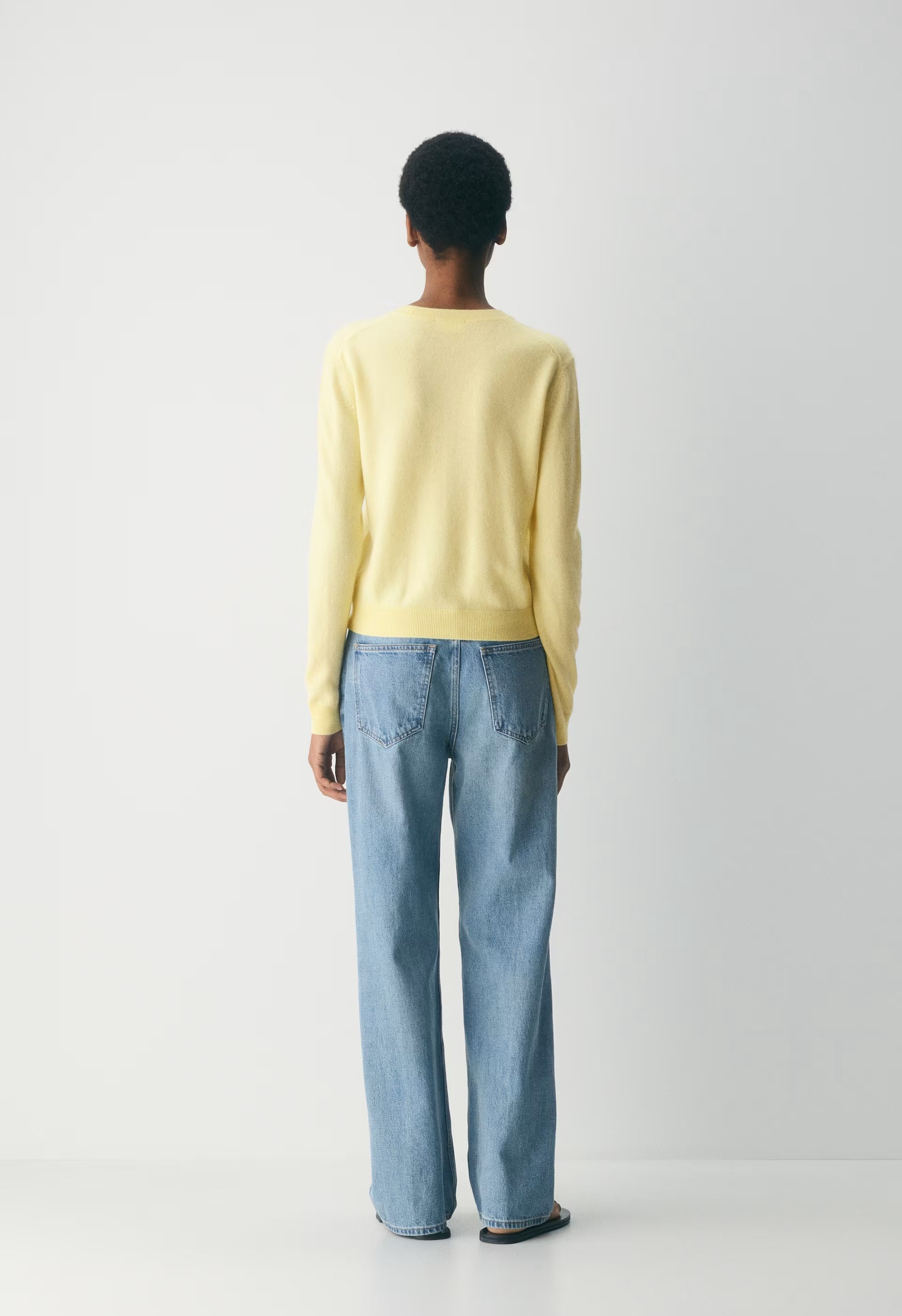 Bare Cashmere Bloor Sweater - LEMONADE