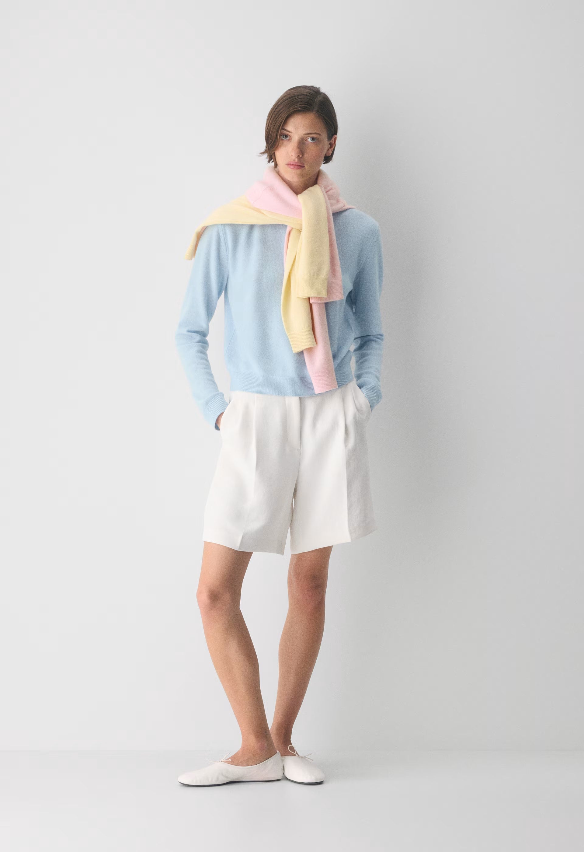 Bare Cashmere Bloor Sweater - VILLA BLUE