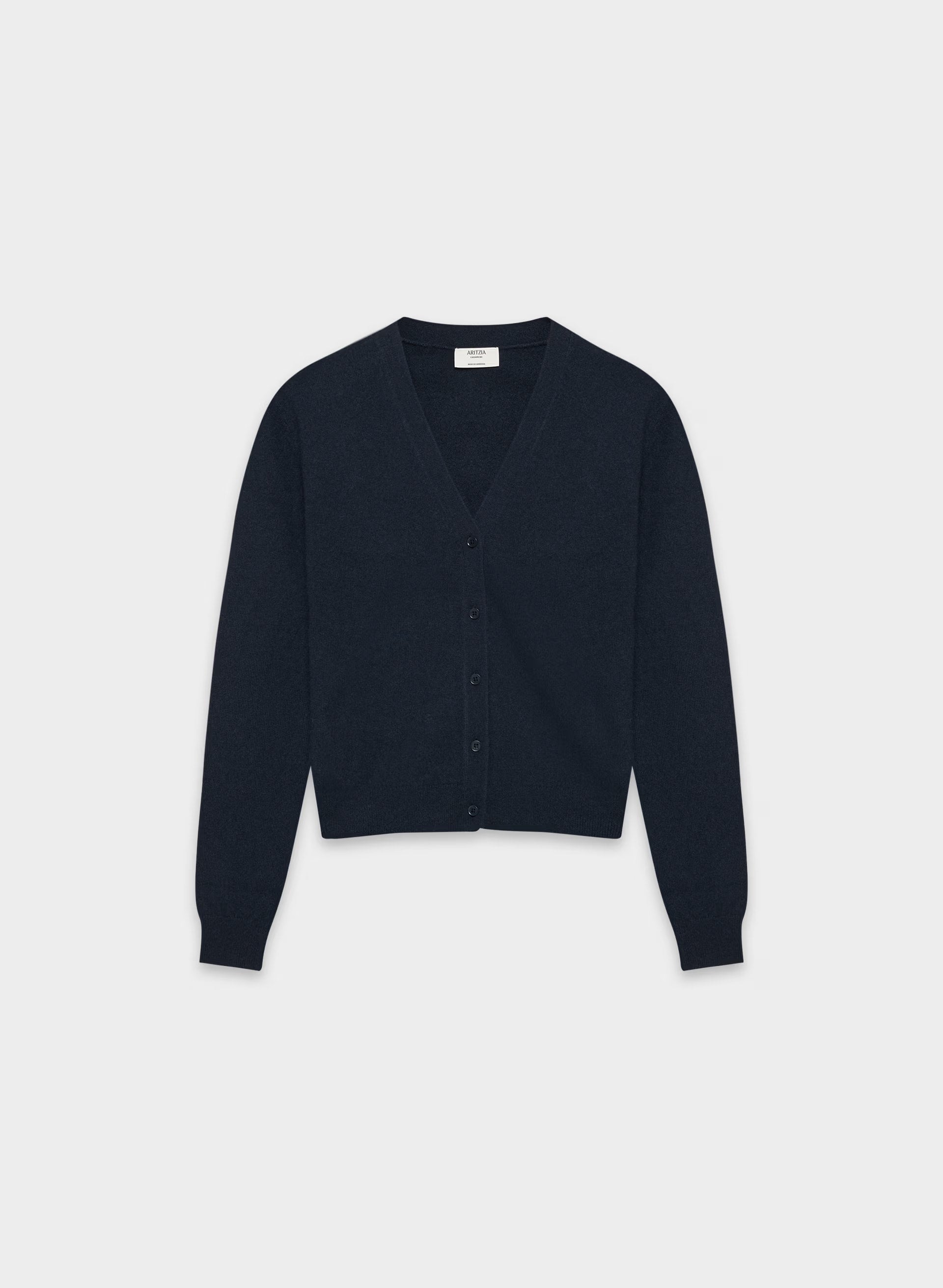 Bare Cashmere Laureate Cardigan - ADMIRAL