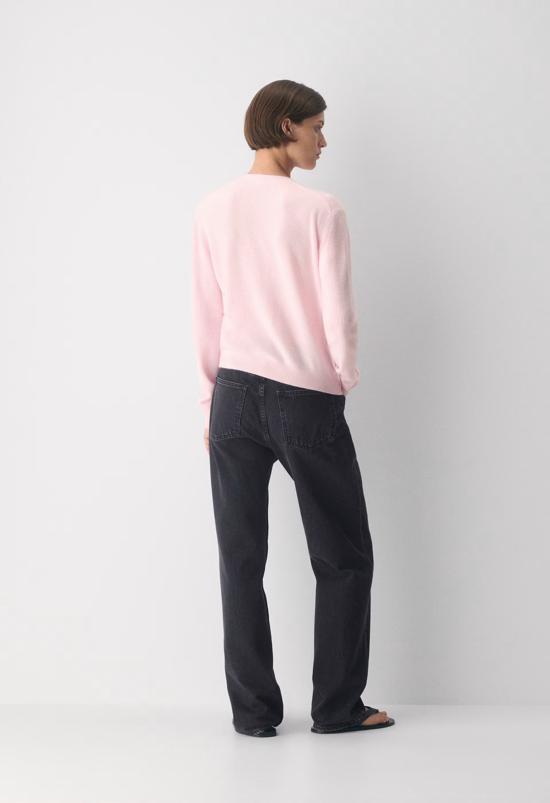 Bare Cashmere Laureate Cardigan - VILLA PINK