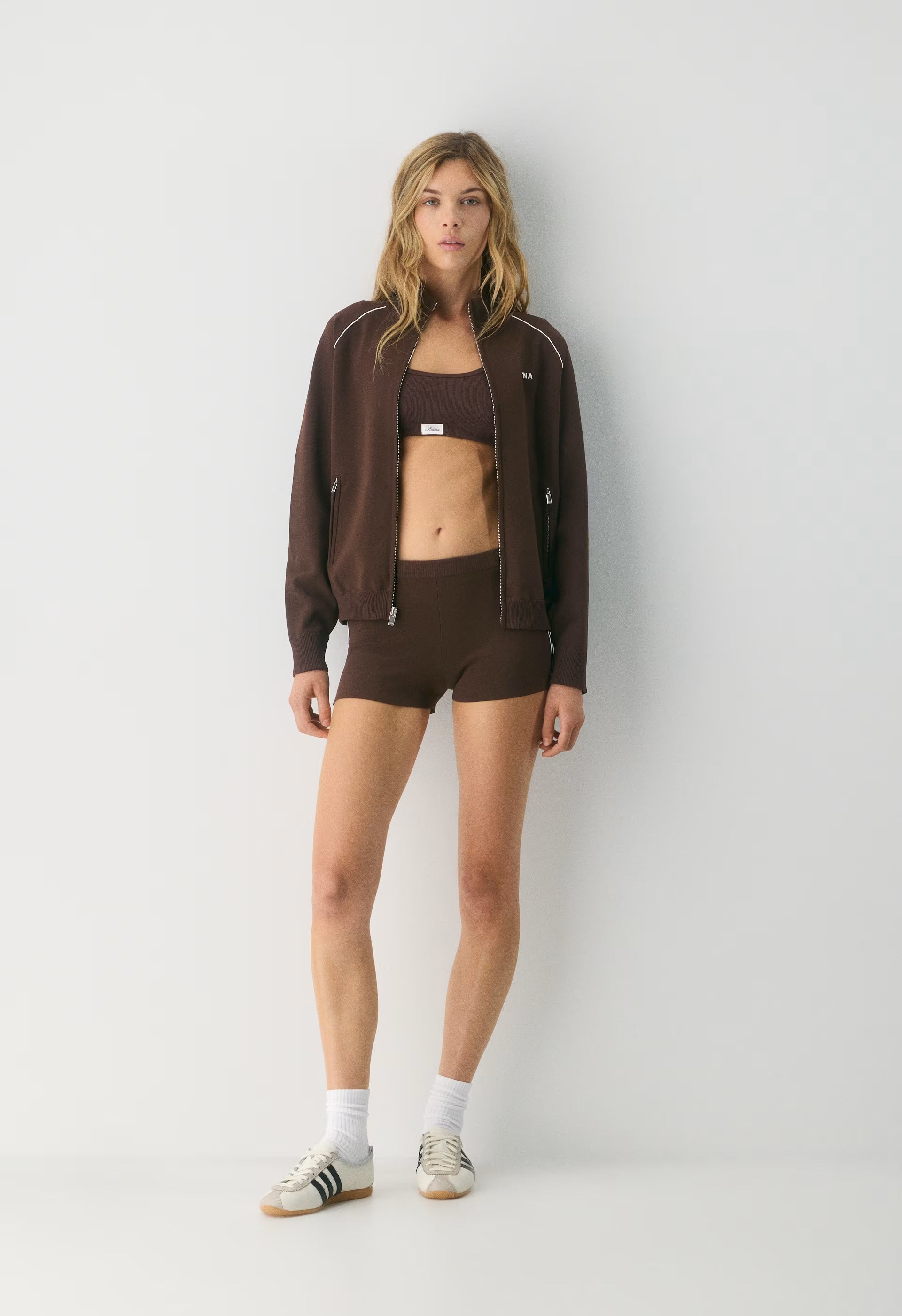 Offseason Zip-Up - RCH MCH BRN/LT BRCH