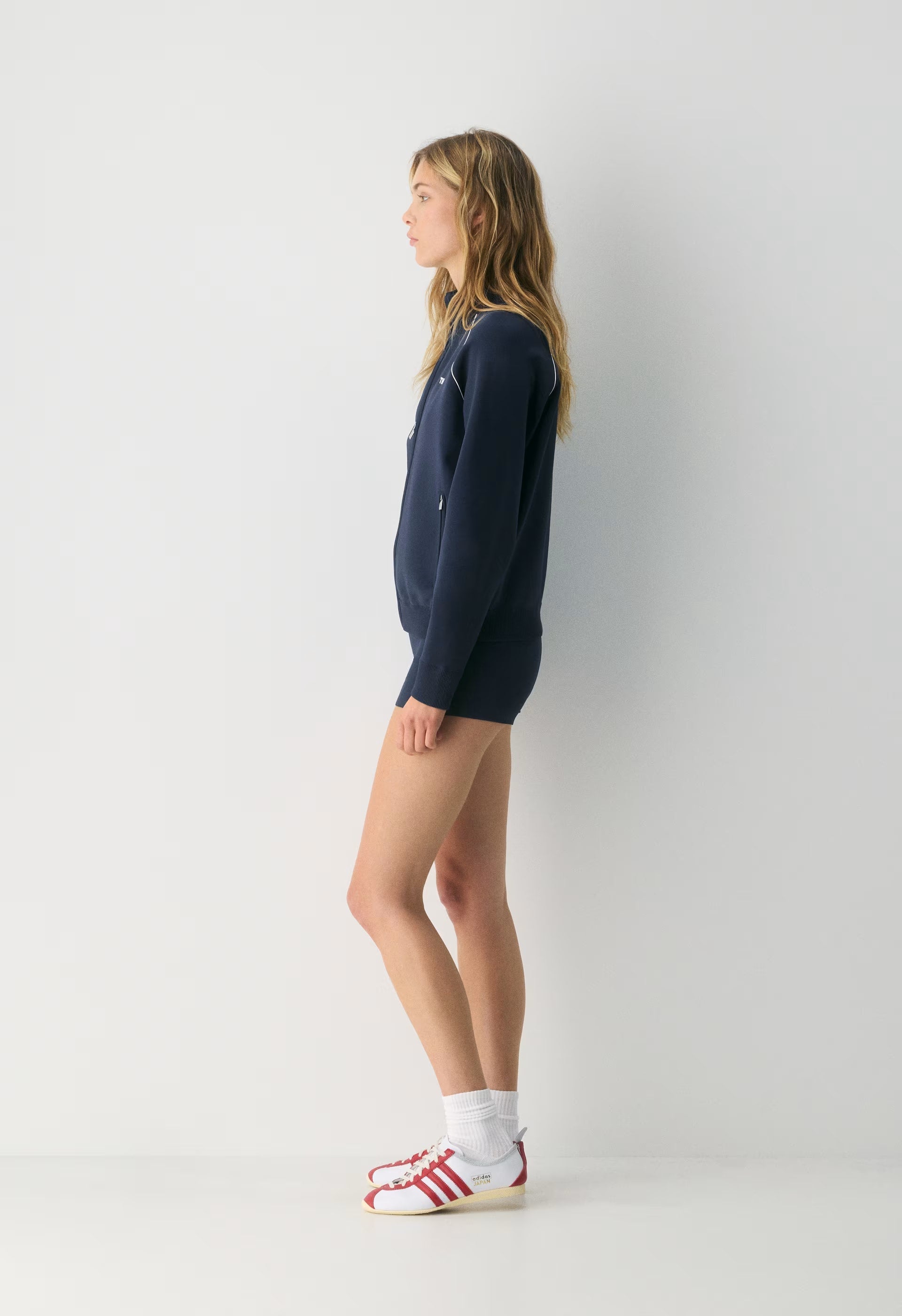 Offseason Zip-Up - ADMIRAL/ LIGHT BIRCH