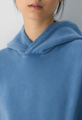 Cozy Sweatfleece Perfect Hoodie - NO-STRESS LIGHT BLUE