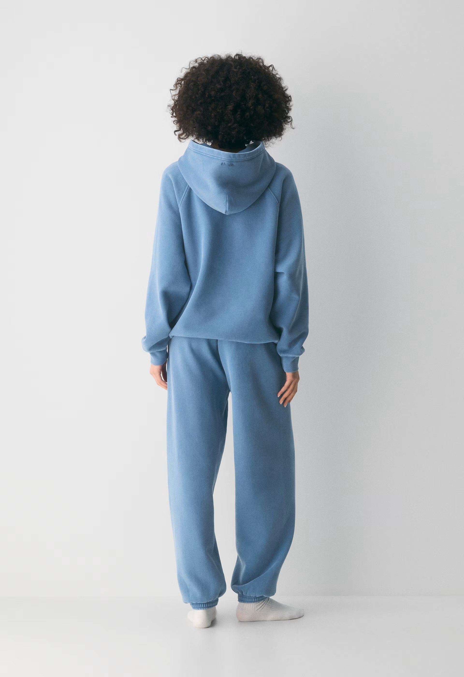 Cozy Sweatfleece Mega Raglan™ Hoodie - NO-STRESS LIGHT BLUE