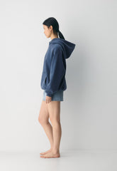 Cozy Sweatfleece Mega Raglan™ Hoodie - NO-STRESS MEDIUM BLUE