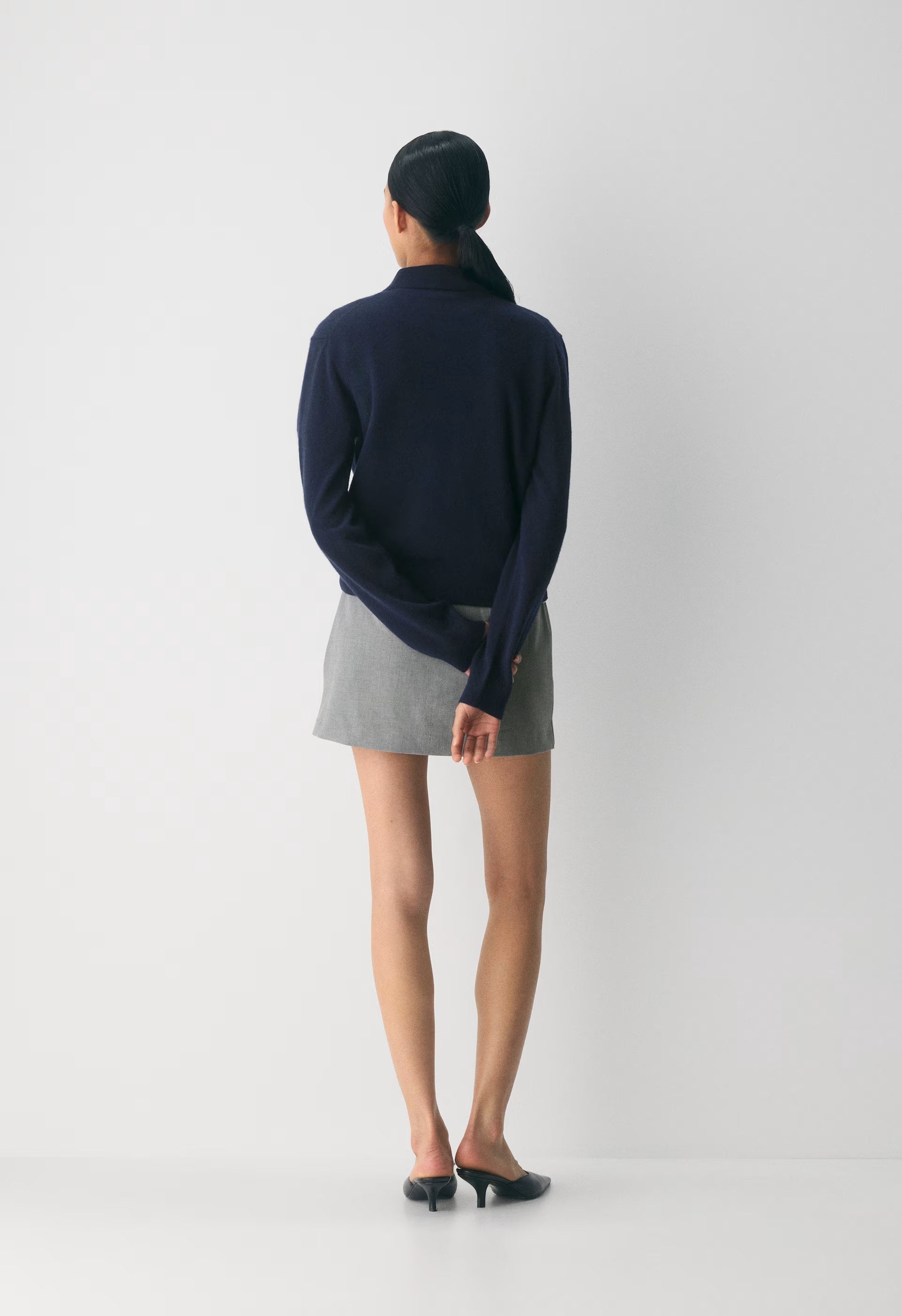 Bare Cashmere Cellini Sweater - ADMIRAL