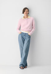Bare Cashmere Cellini Sweater - VILLA PINK