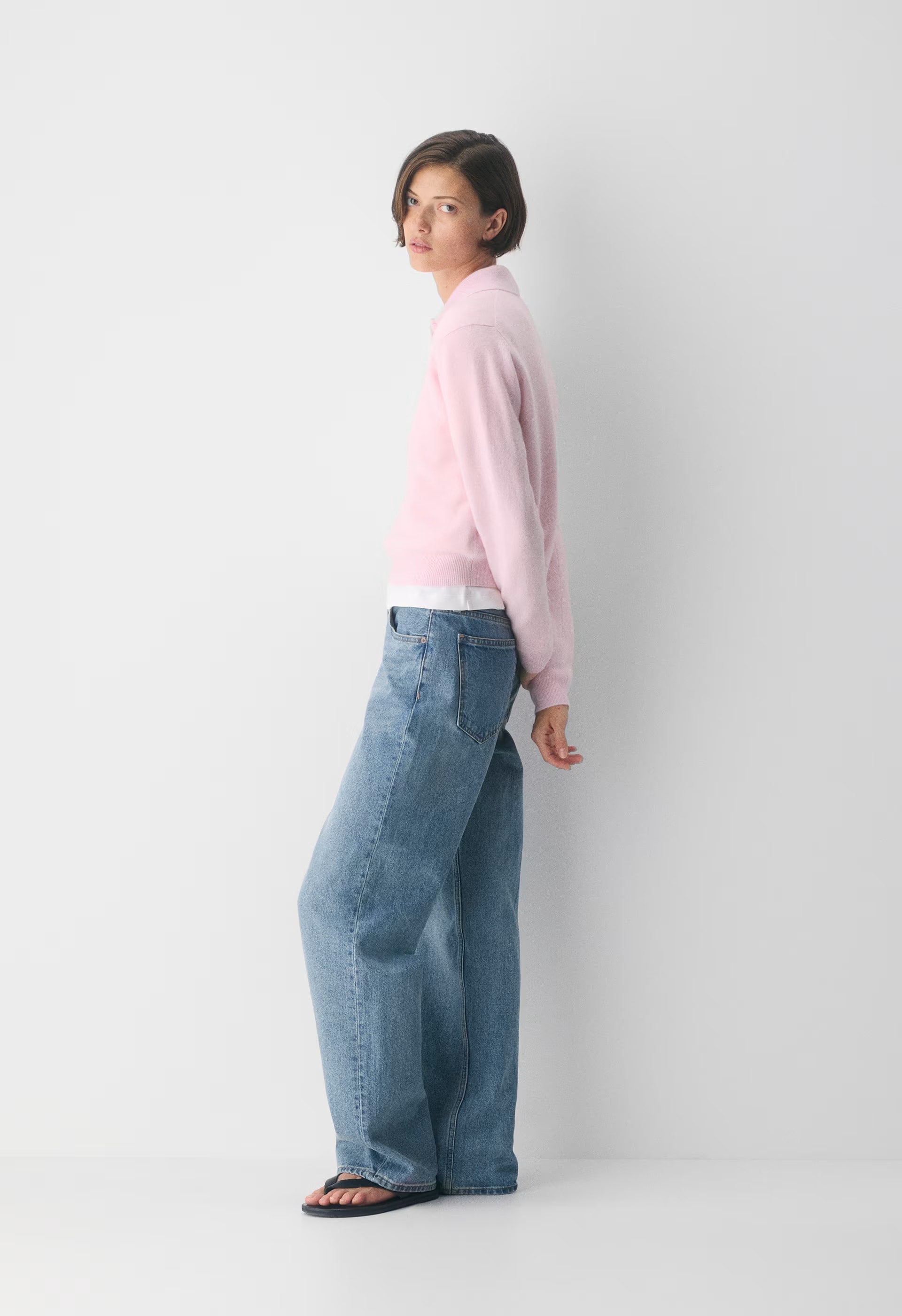 Bare Cashmere Cellini Sweater - VILLA PINK