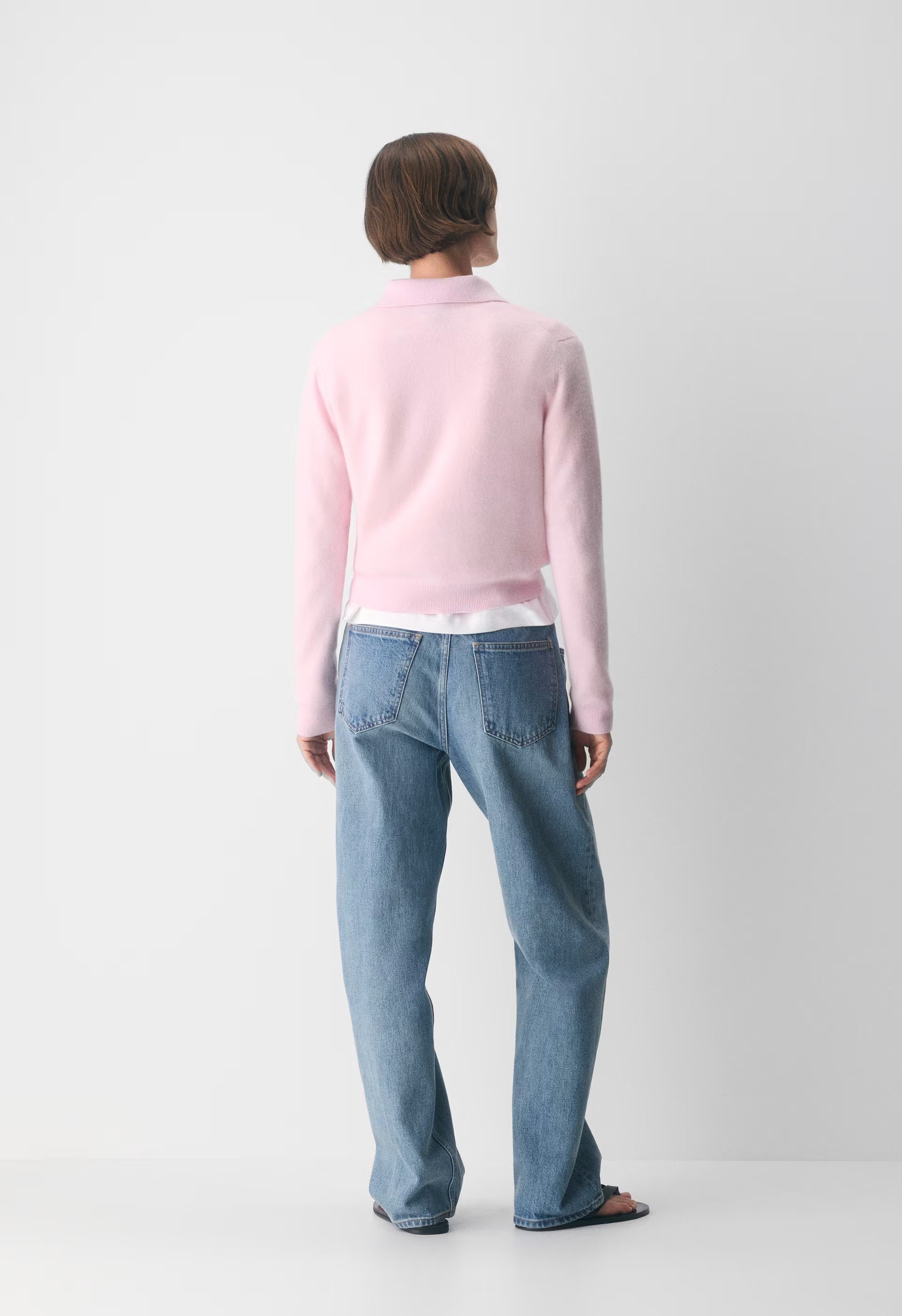 Bare Cashmere Cellini Sweater - VILLA PINK