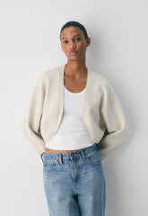 New Decision Shrug - Wonder Yarn - MATTE PEARL