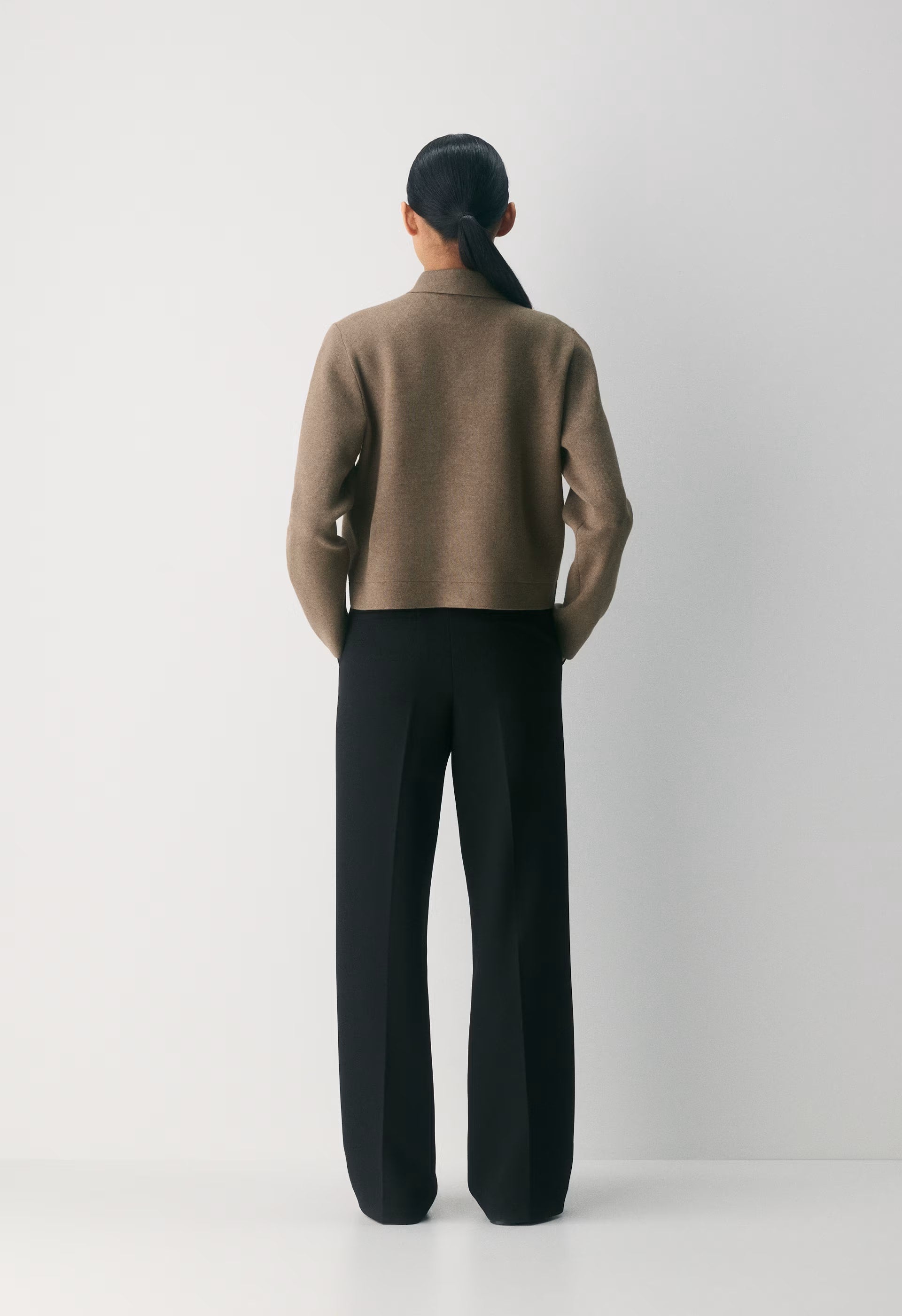 Society Cardigan - Wonder Yarn - HEATHER FOLIO TAUPE